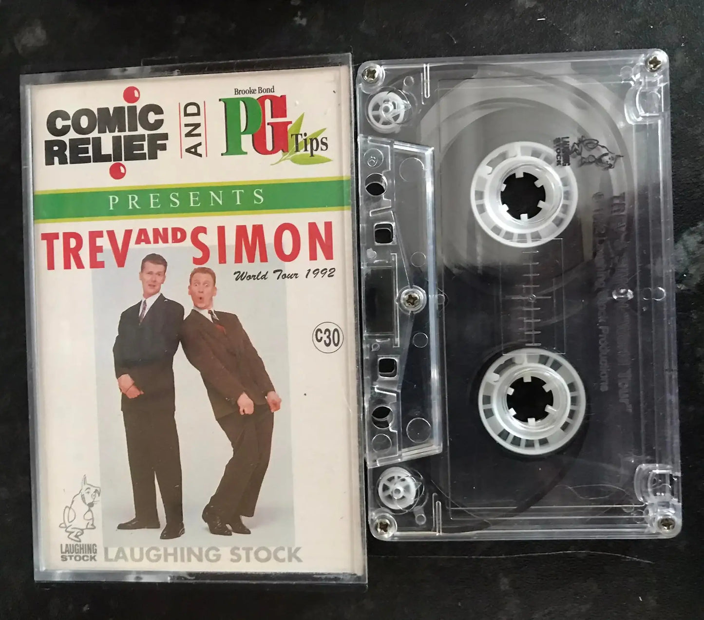 Trev and Simon World Tour 1992, Comic Relief, Vintage Cassette Magretro