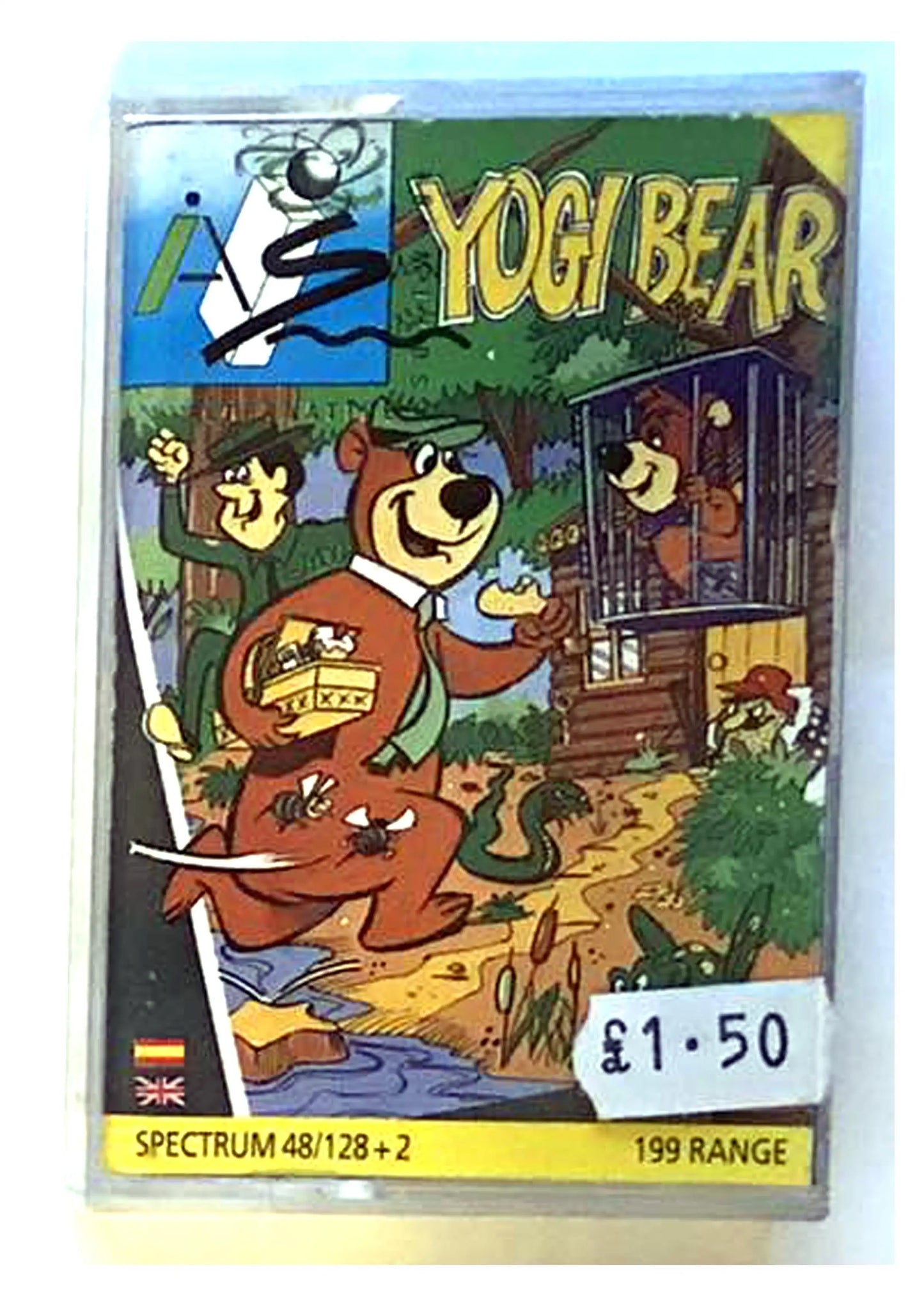 Yogi Bear, ZX Spectrum by Alternative Games, Working Magretro