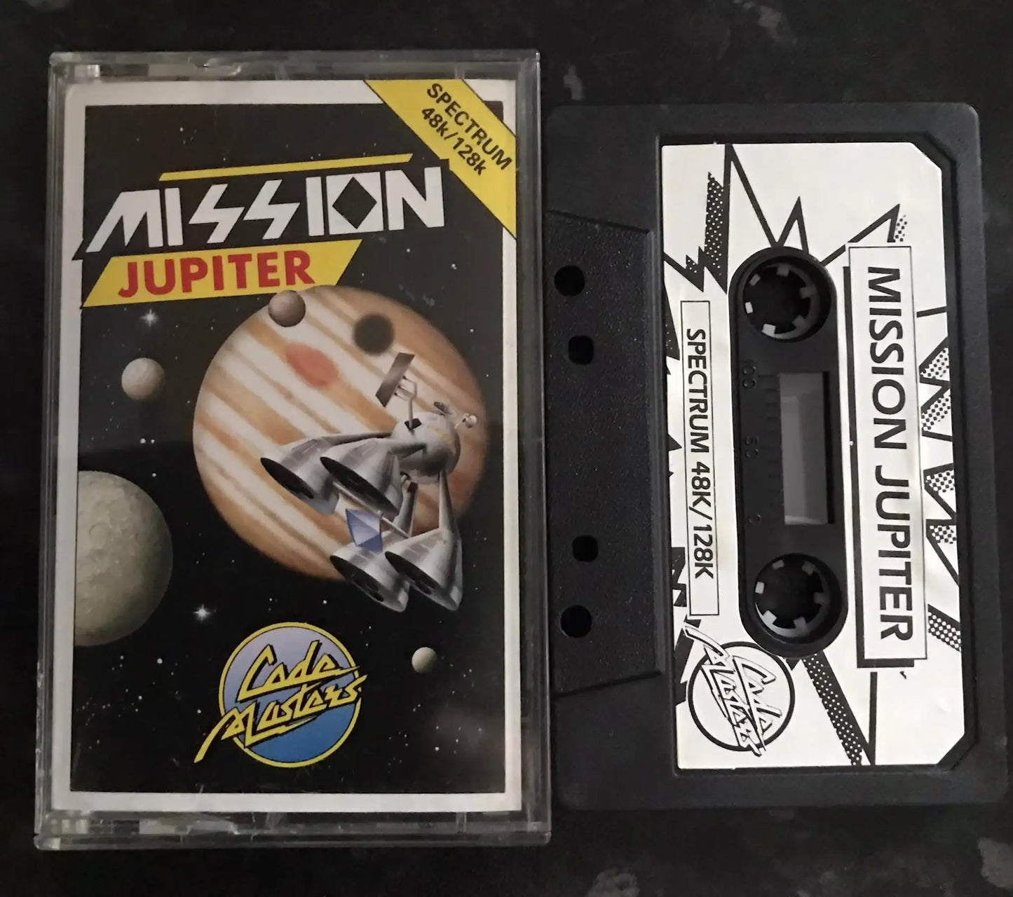 Mission Jupiter by Codemasters, ZX Spectrum Game, Working Magretro