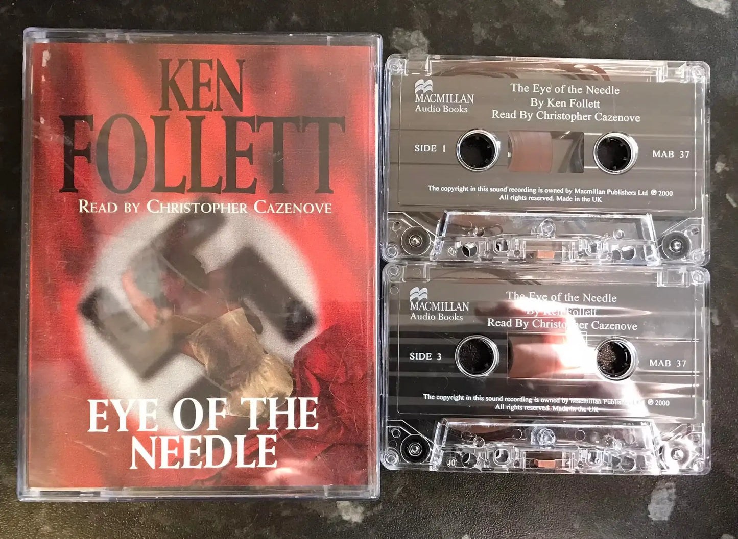 Eye Of The Needle, Ken Follett, Macmillan Audio Books, MAB37 Magretro