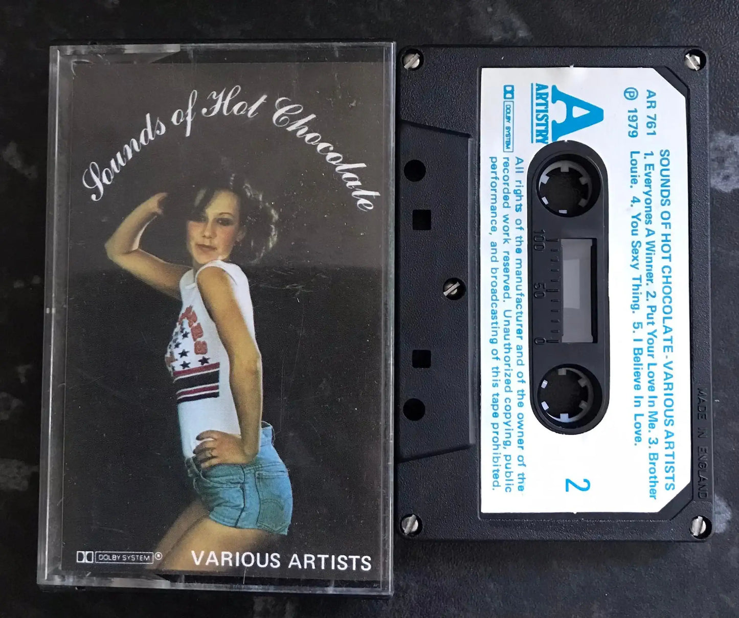 Sounds of Hot Chocolate Album, An Artistry Recordings Production, AR 761 Magretro