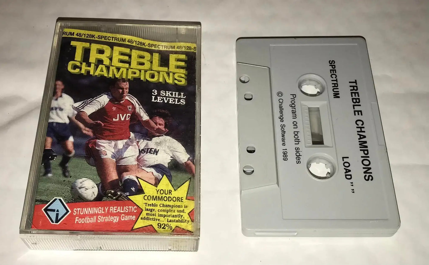 Treble Champions, ZX Spectrum, by Challenge Software, Working Magretro
