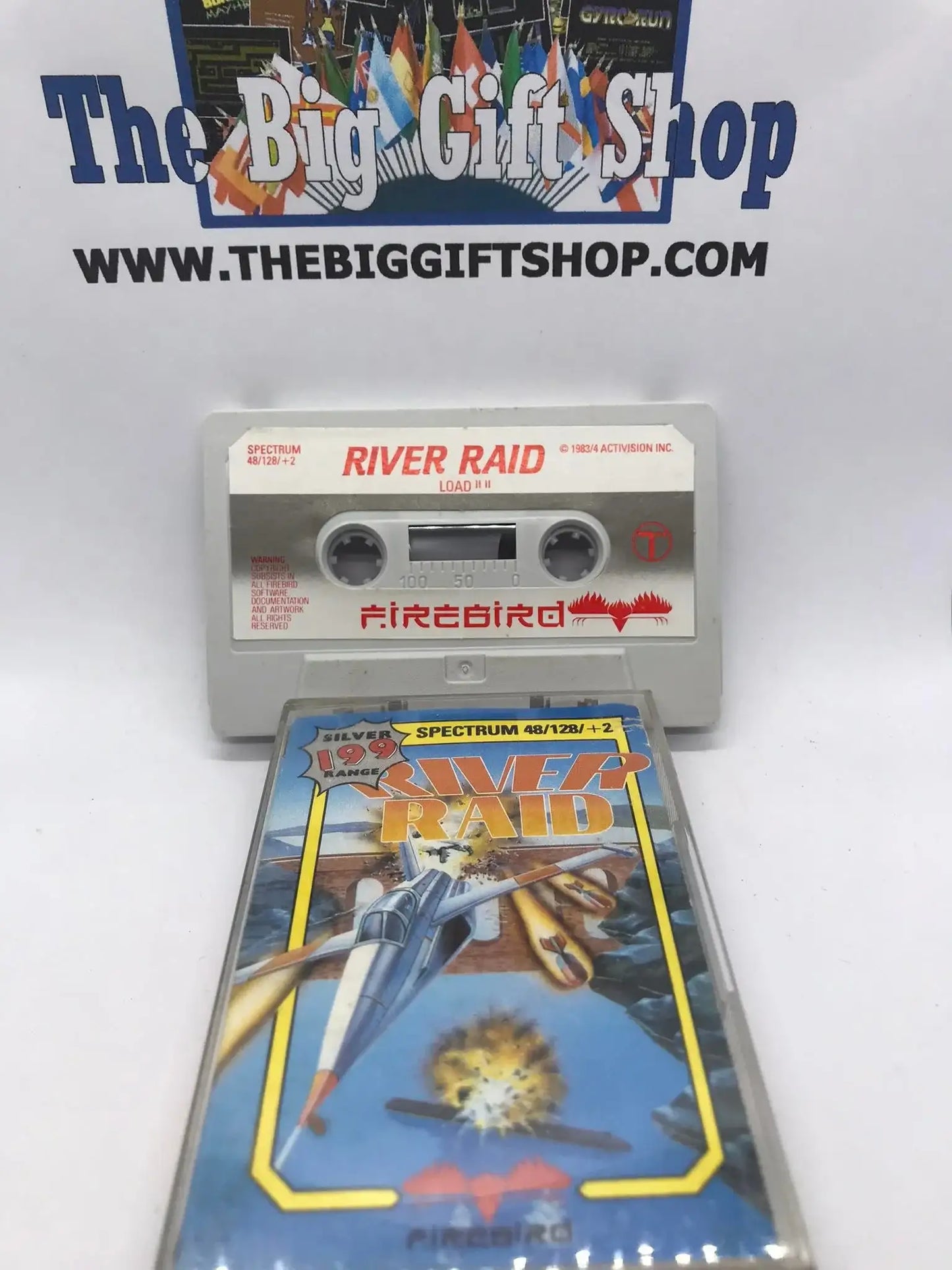 River Raid (Firebird) (Tested Working), ZX Spectrum, Firebird Software Ltd Magretro