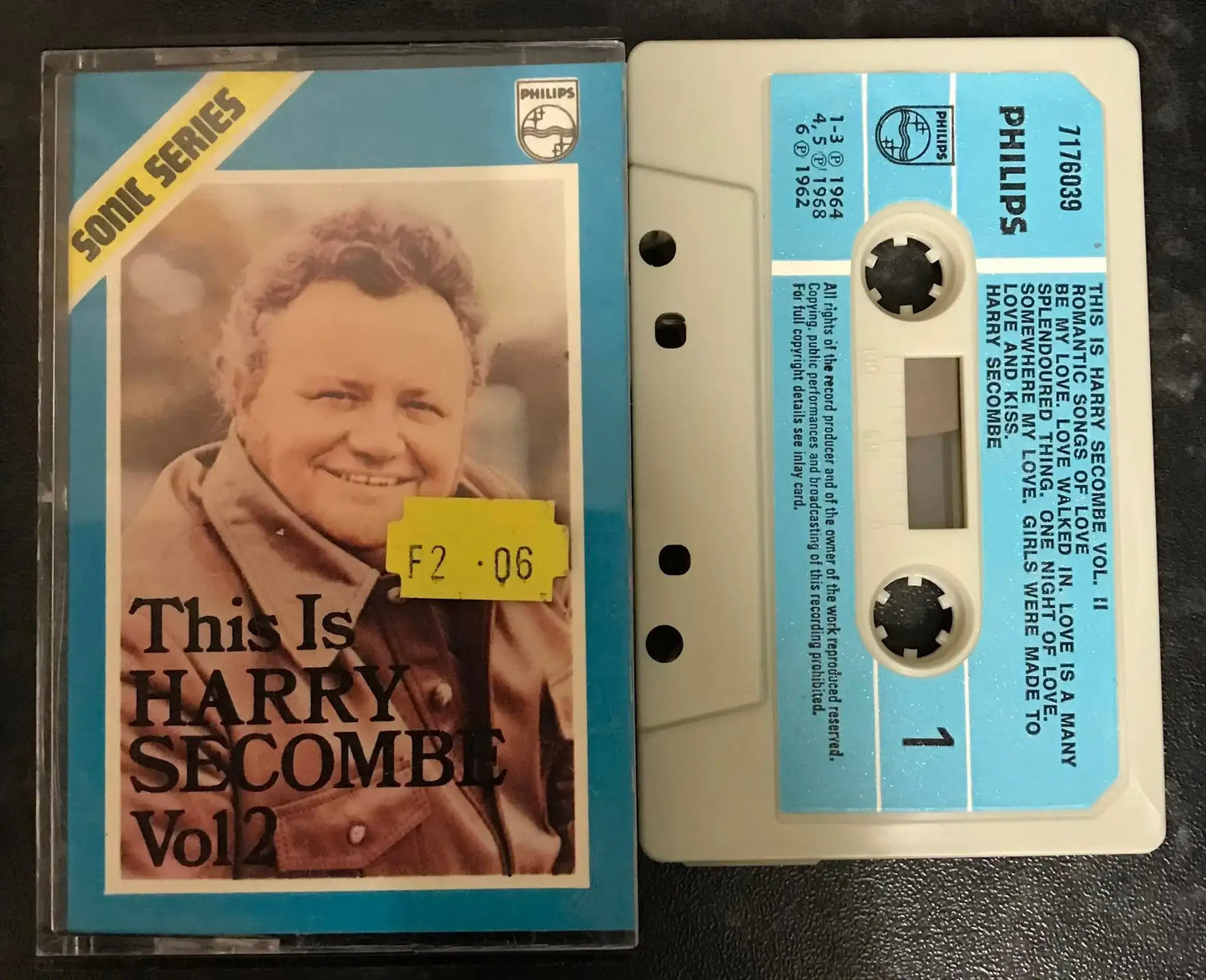 This Is Harry Secombe Album, Vol 2, 7176 039, Philips, Vintage Cassette Magretro
