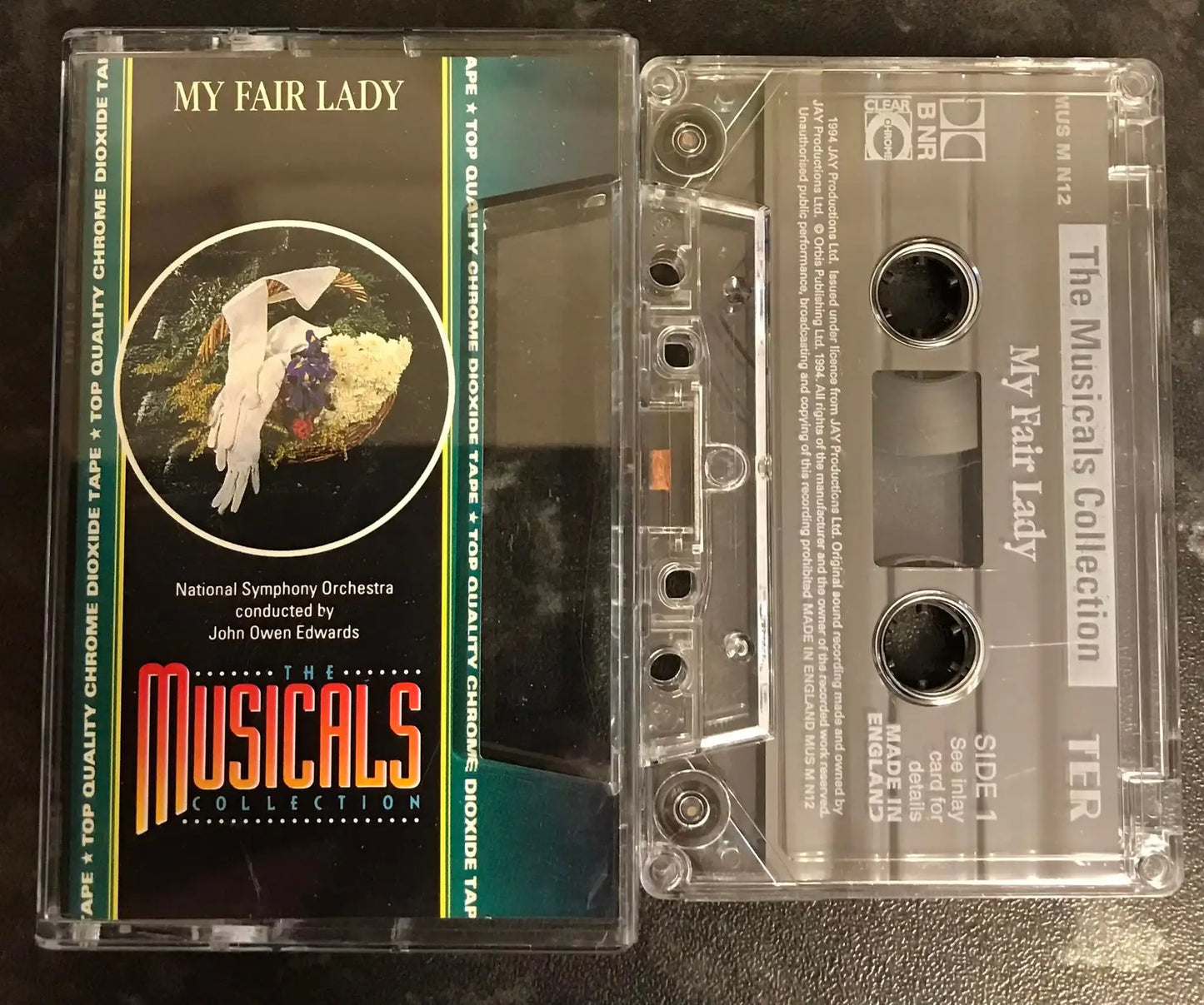 The Musicals Collection, no 12, My Fair Lady, MUS M N12, Vintage Cassette Magretro