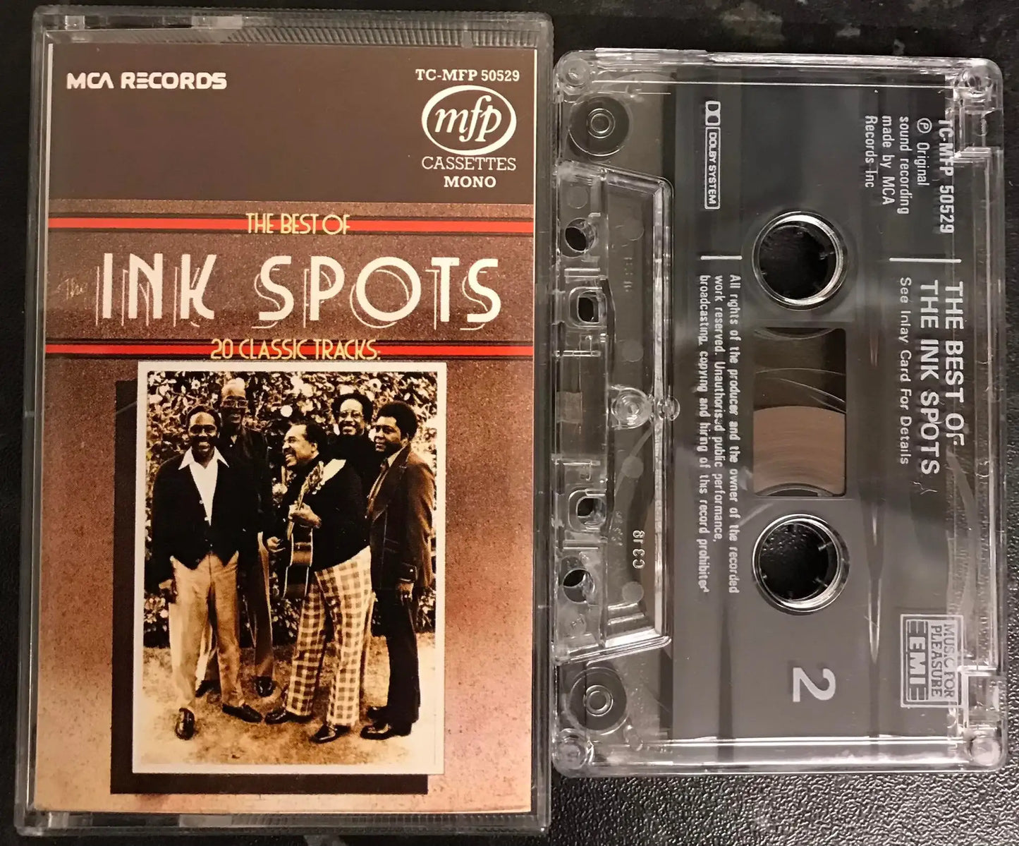 The Best of The Ink SpotsAlbum, Music For Pleasure, TC MFP 50529 Magretro