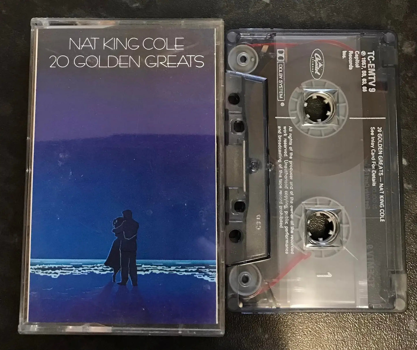 Nat King Cole, 20 Golden Greats Album, Capitol Records, TC-EMTV 9 Magretro