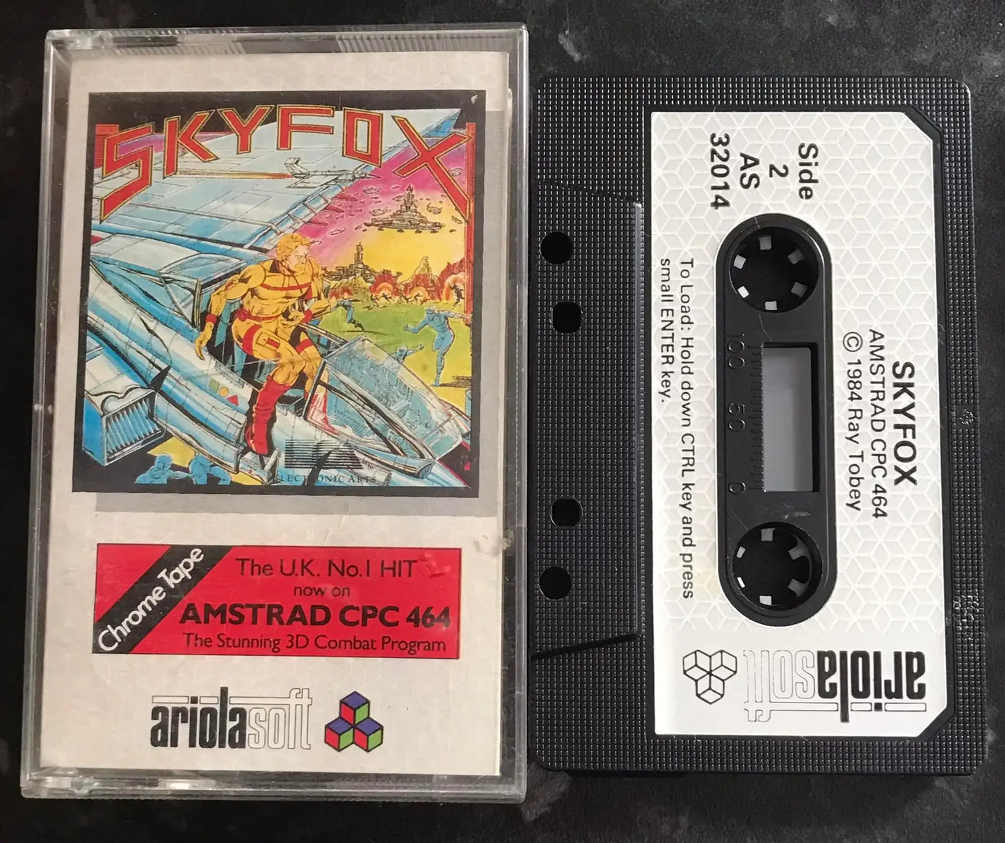 Skyfox, Ariolasoft, Amstrad 464 Game Magretro
