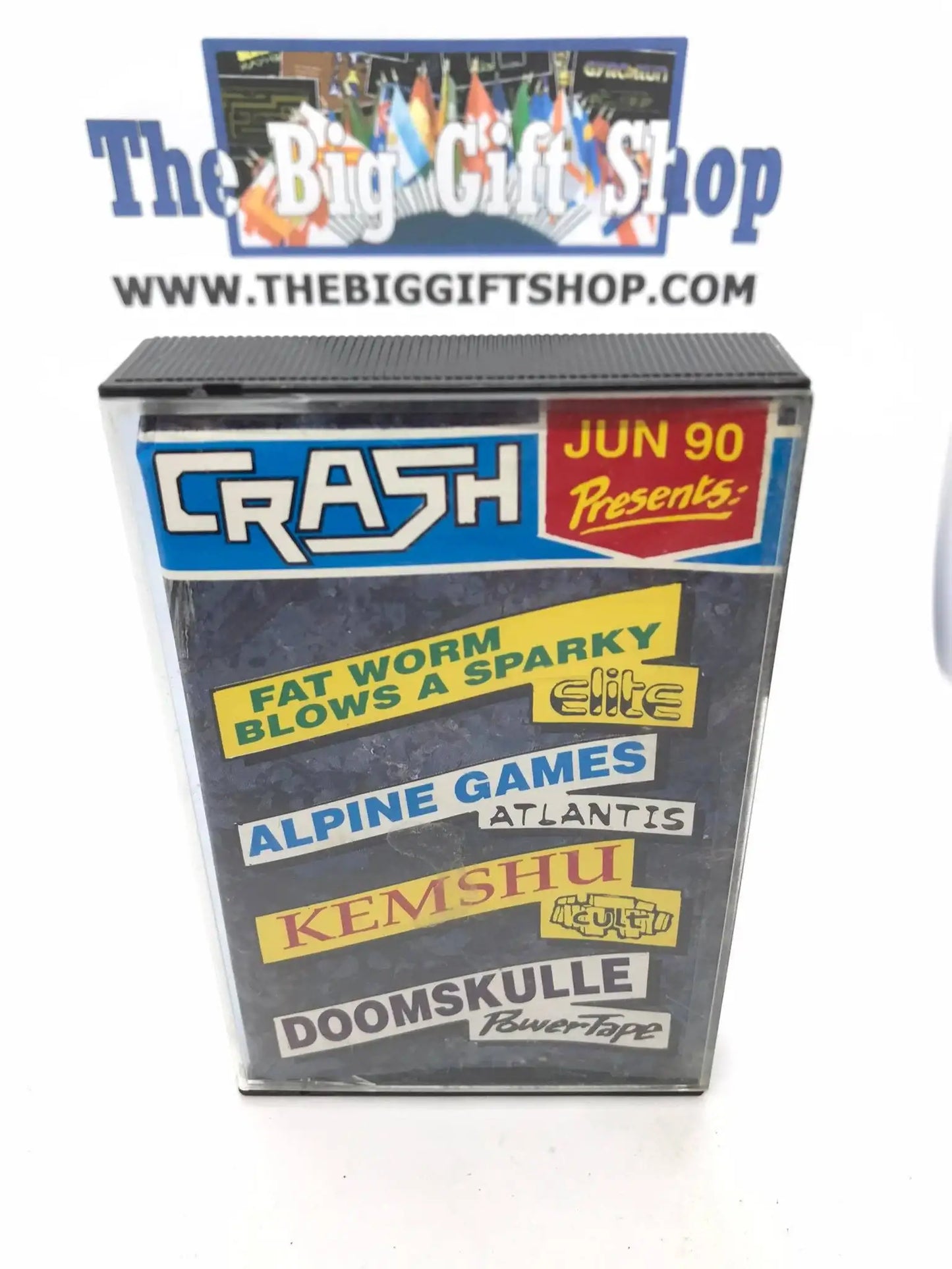 CRASH, Magazine tape June 1990, ZX Spectrum Magretro
