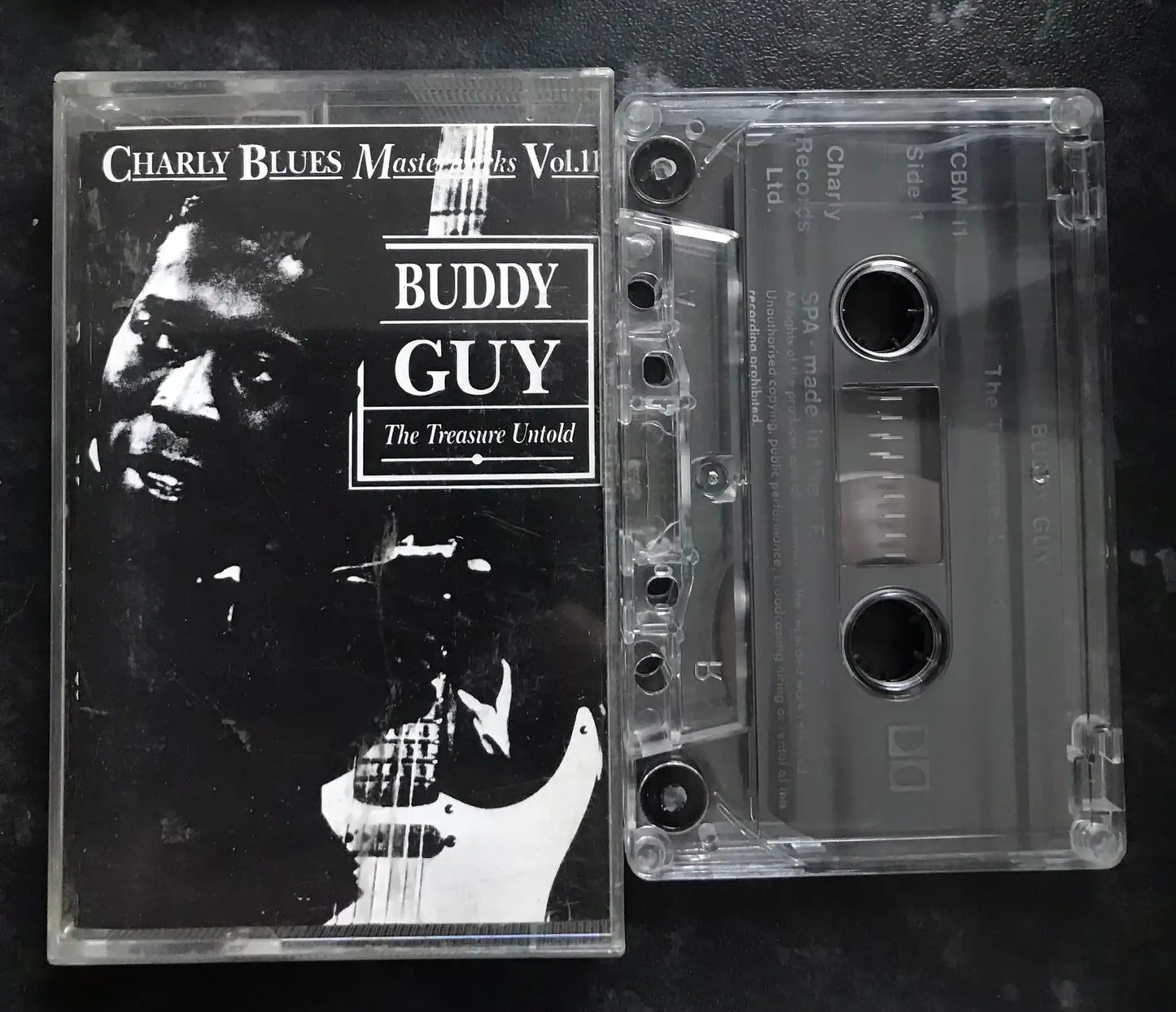 Buddy Guy, The Treasure Untold Album, Charly R&B, TC BM 11, Vintage Cassette Magretro