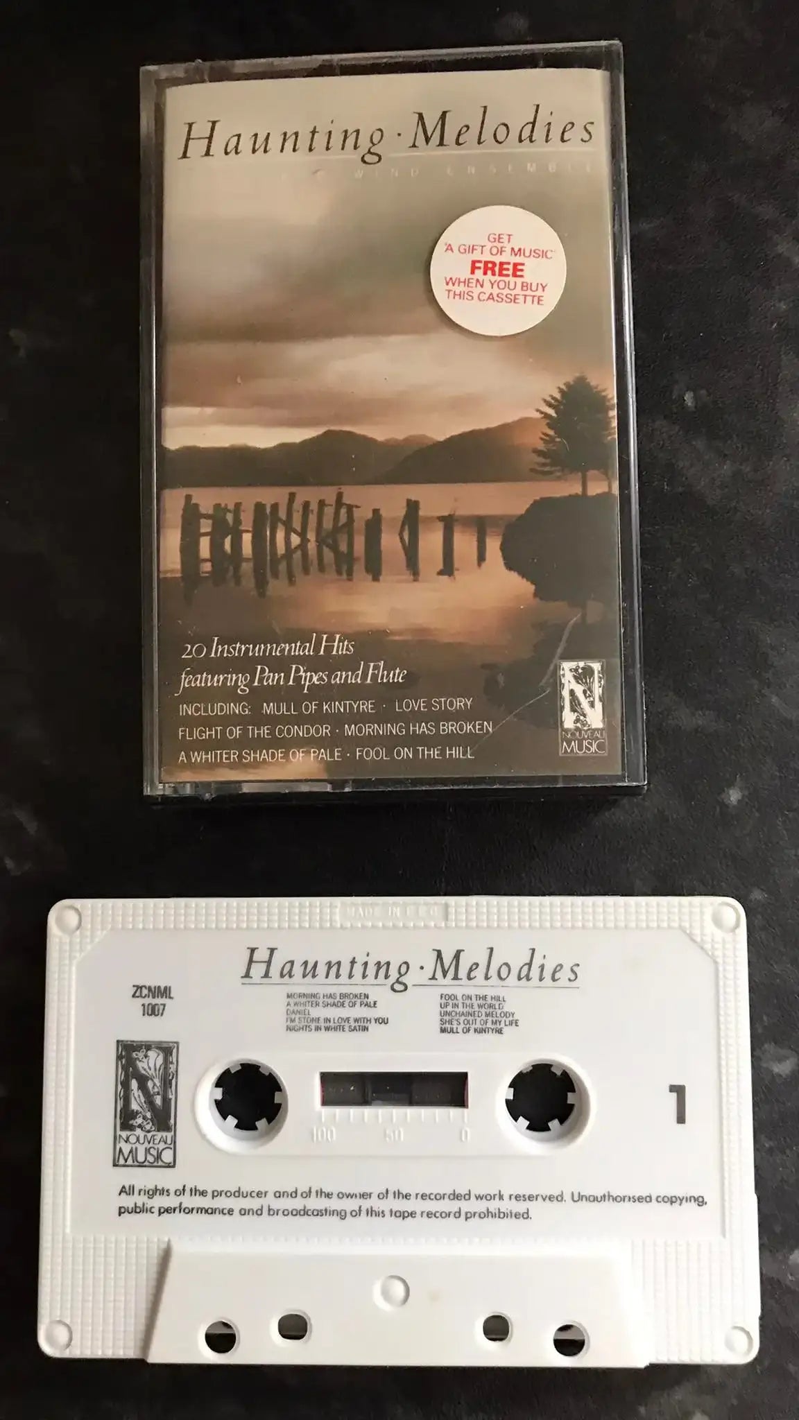 Haunting Melodies, Electric Wind Ensemble, Nouveau Music, ZC NML 1007 Magretro