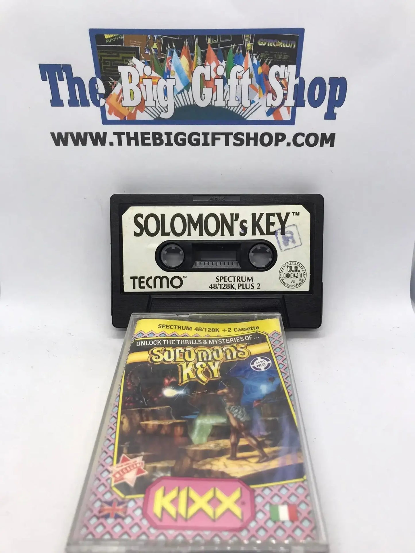 Solomon's Key, ZX Spectrum, Released by Kixx, Working Magretro