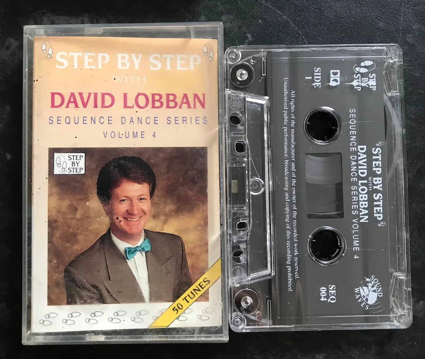 David Lobban, Step by Step Vol 4, SEQ 004, Sound Waves, Vintage Cassette Magretro