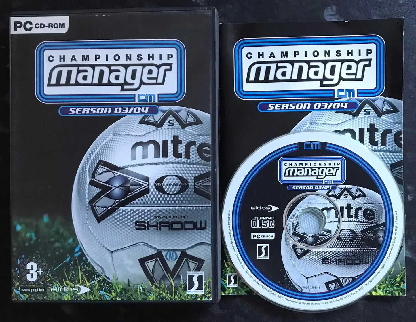 Championship Manager, Season 03/04, PC Game Magretro