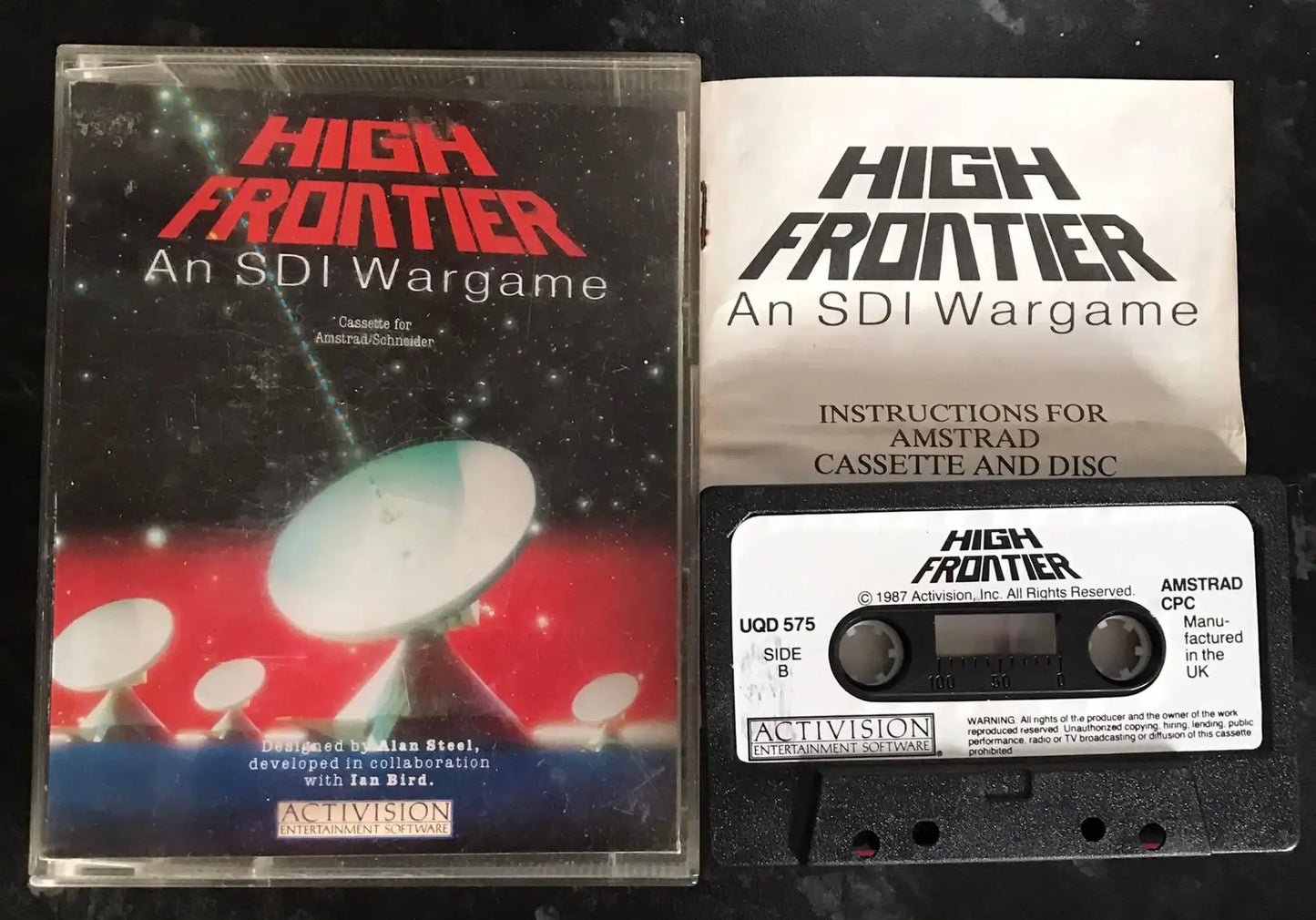 High Frontier, Activision, Amstrad 464 Game Magretro