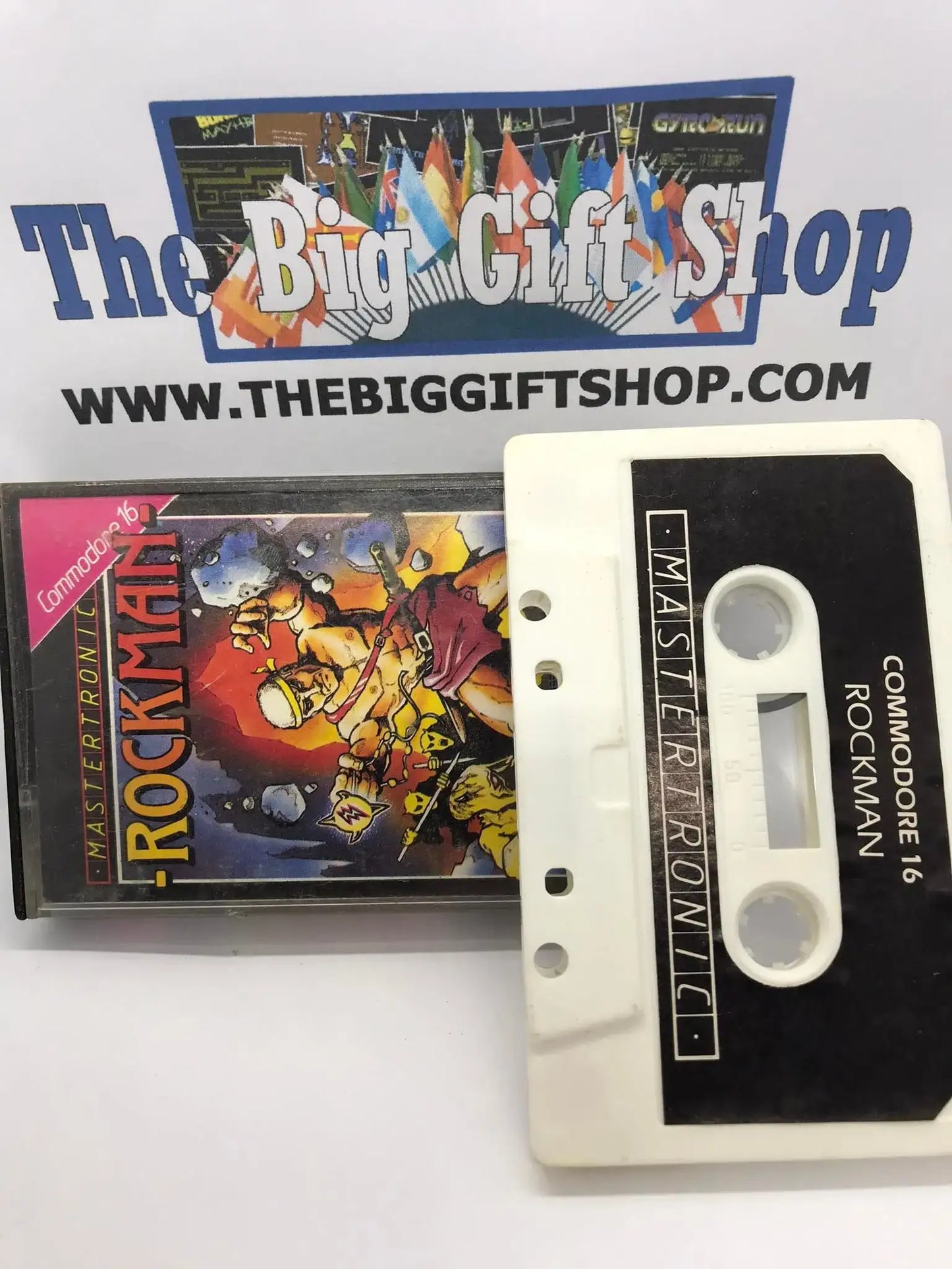 Rockman, Commodore Game for C16, plus/4, Released by Mastertronic Magretro