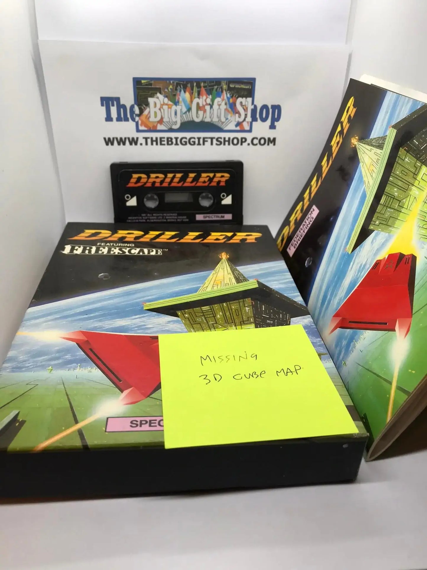 Driller (Tested Working), ZX Spectrum, Released by Incentive Software Ltd Magretro