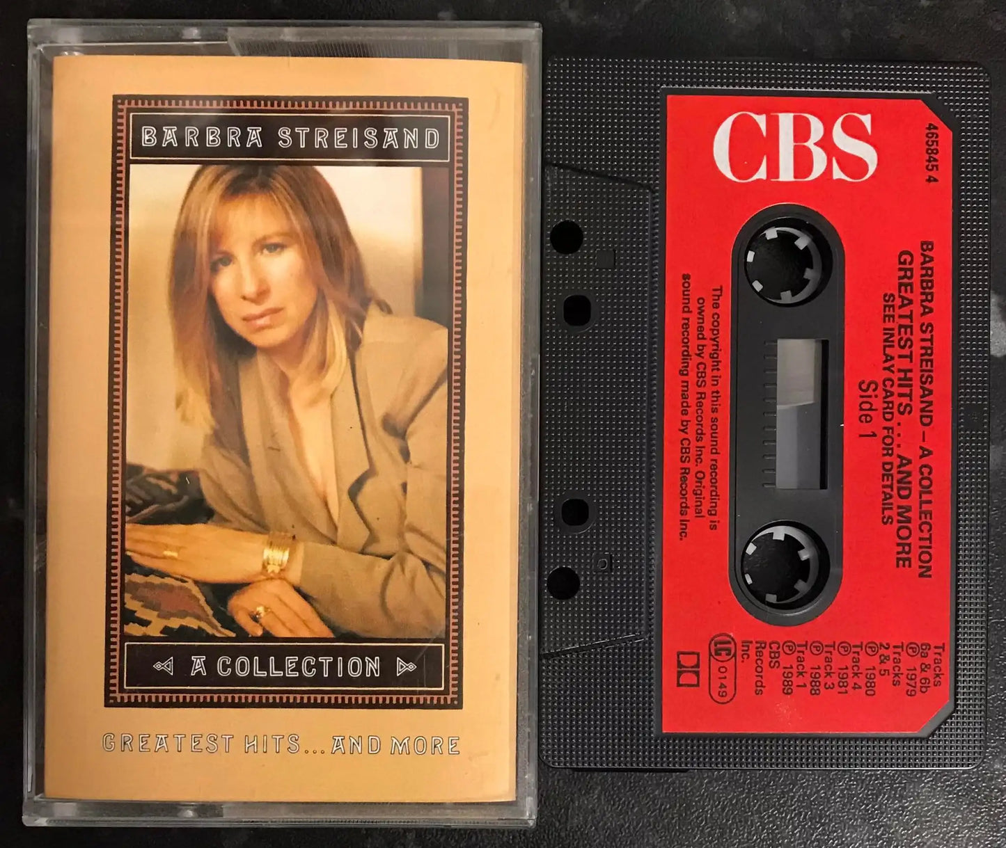 Barbra Streisand, A Collection, Greatest Hits & More, CBS, 465845 4 Magretro