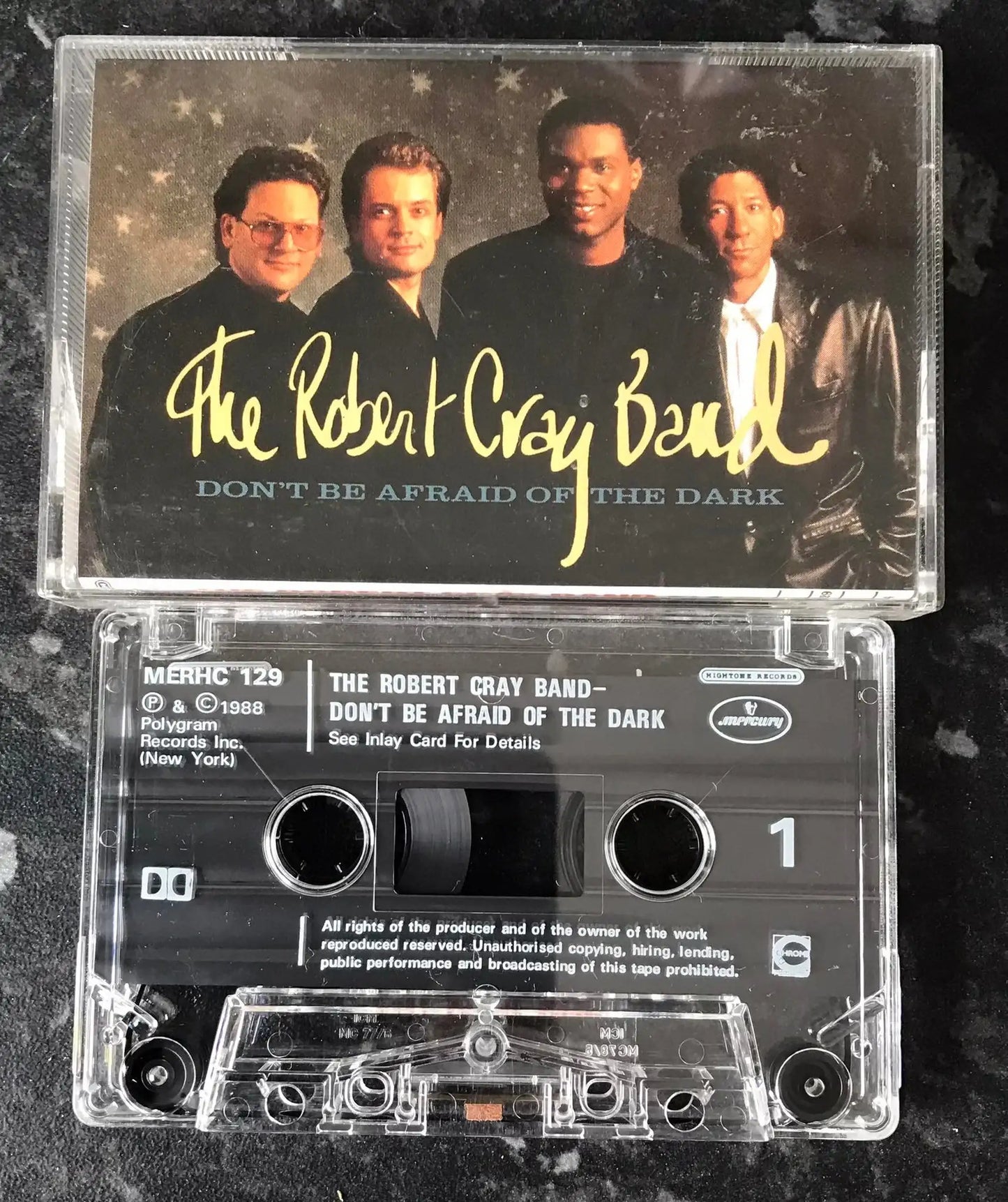 The Robert Cray Band, Don't Be Afraid Of The Dark, MERHC129, Mercury 834 923-4 Magretro