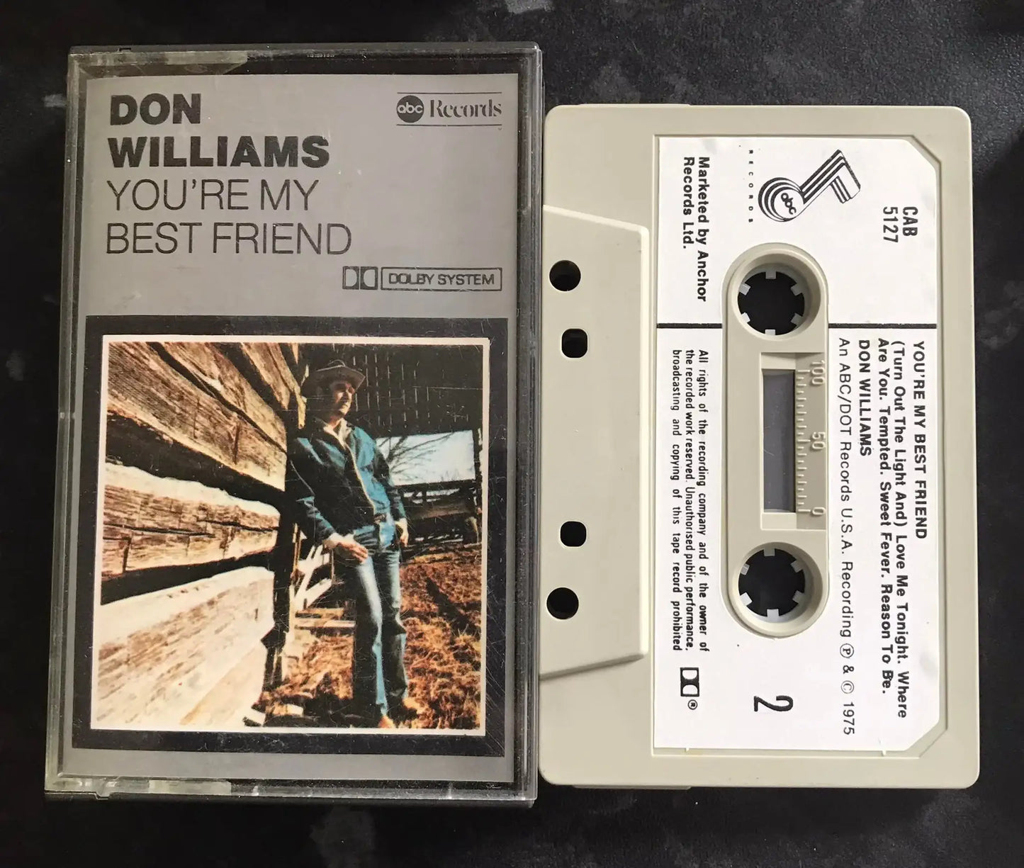 Don Williams, You're My Best Friend Album, MCA Records, CAB 5127 Magretro