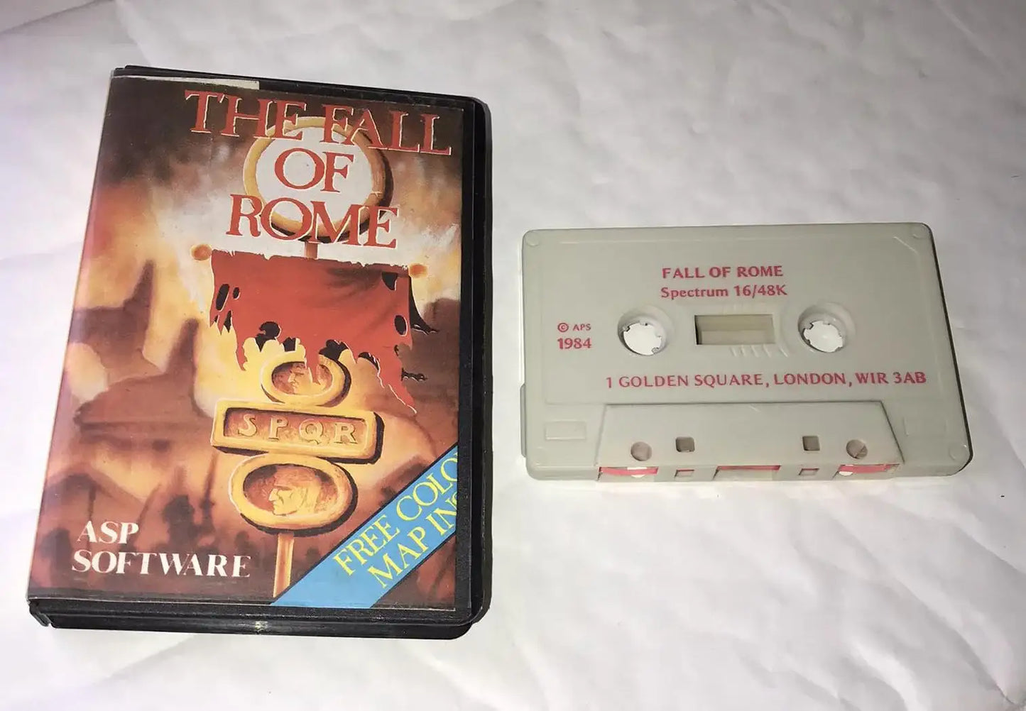 The Fall Of Rome, ZX Spectrum by ASP Software (RARE) Magretro