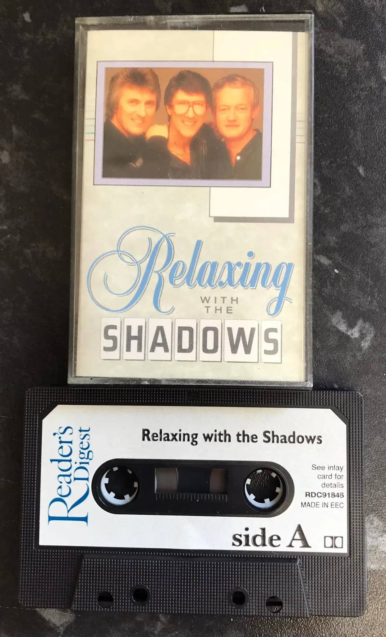Relaxing With The Shadows Album, Reader's Digest, RDC 91846, Vintage Cassette Magretro