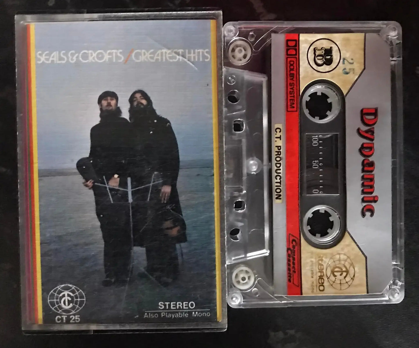 Seals & Crofts Greatest Hits, CT 25, Unofficial release, Poland,Vintage Cassette Magretro
