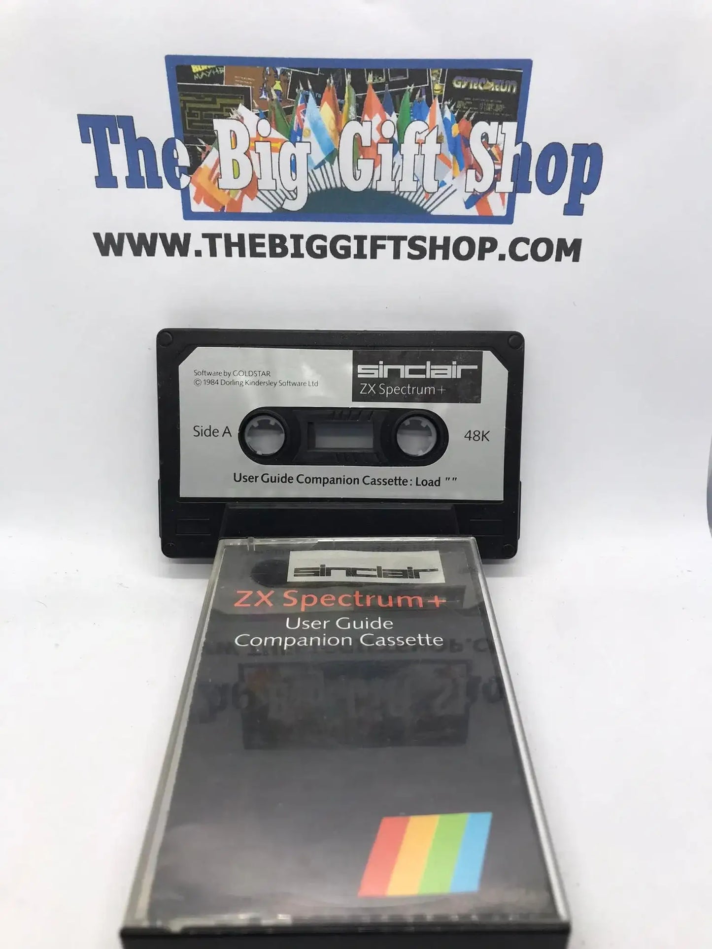 ZX Spectrum + User Guide Companion Cassette, spectrum plus Magretro