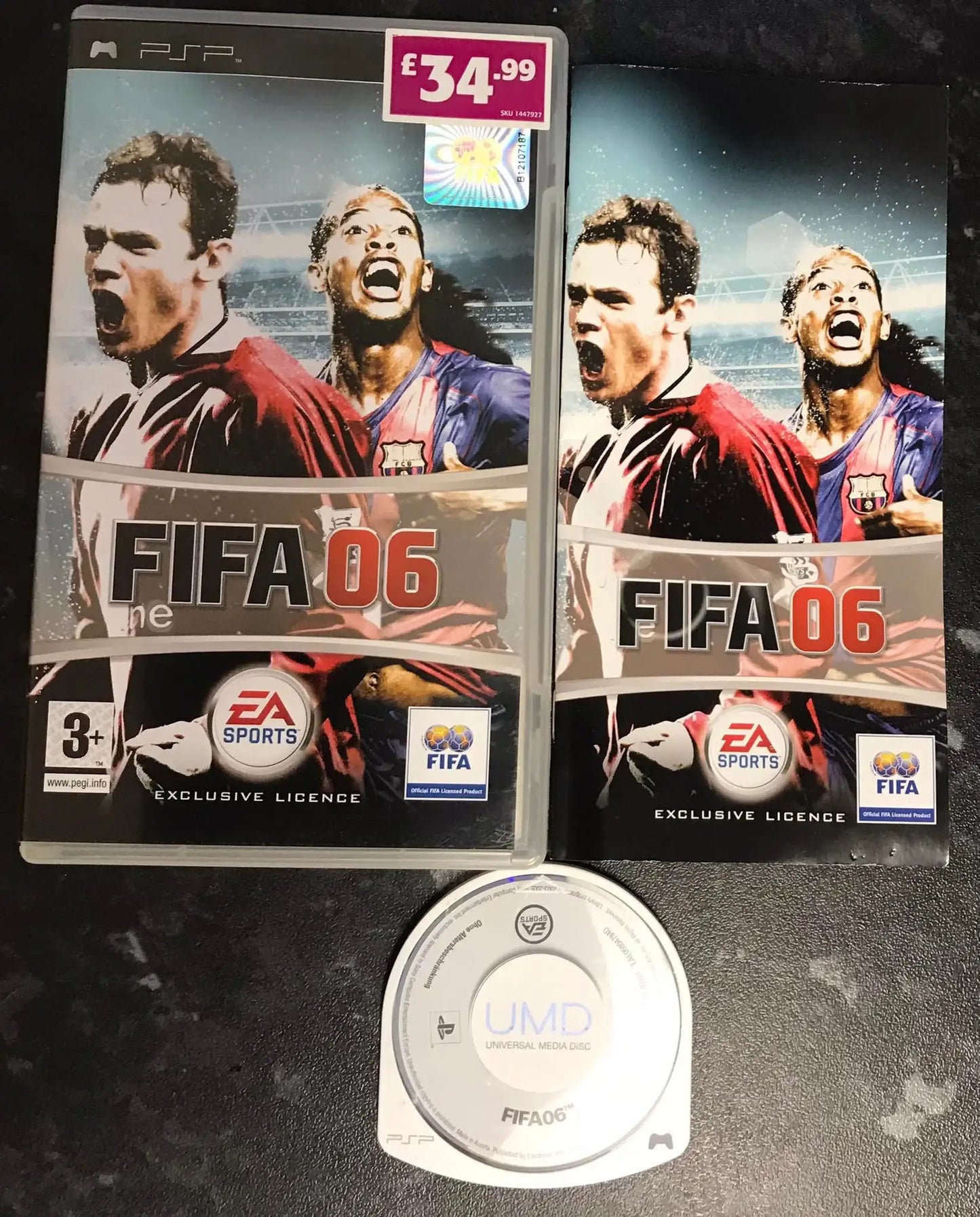 Fifa 06, PSP Game Boxed Magretro