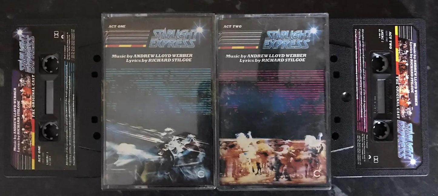 Starlight Express Album, Act One and Two, 821 598-4,821-599-4,Polydor Magretro