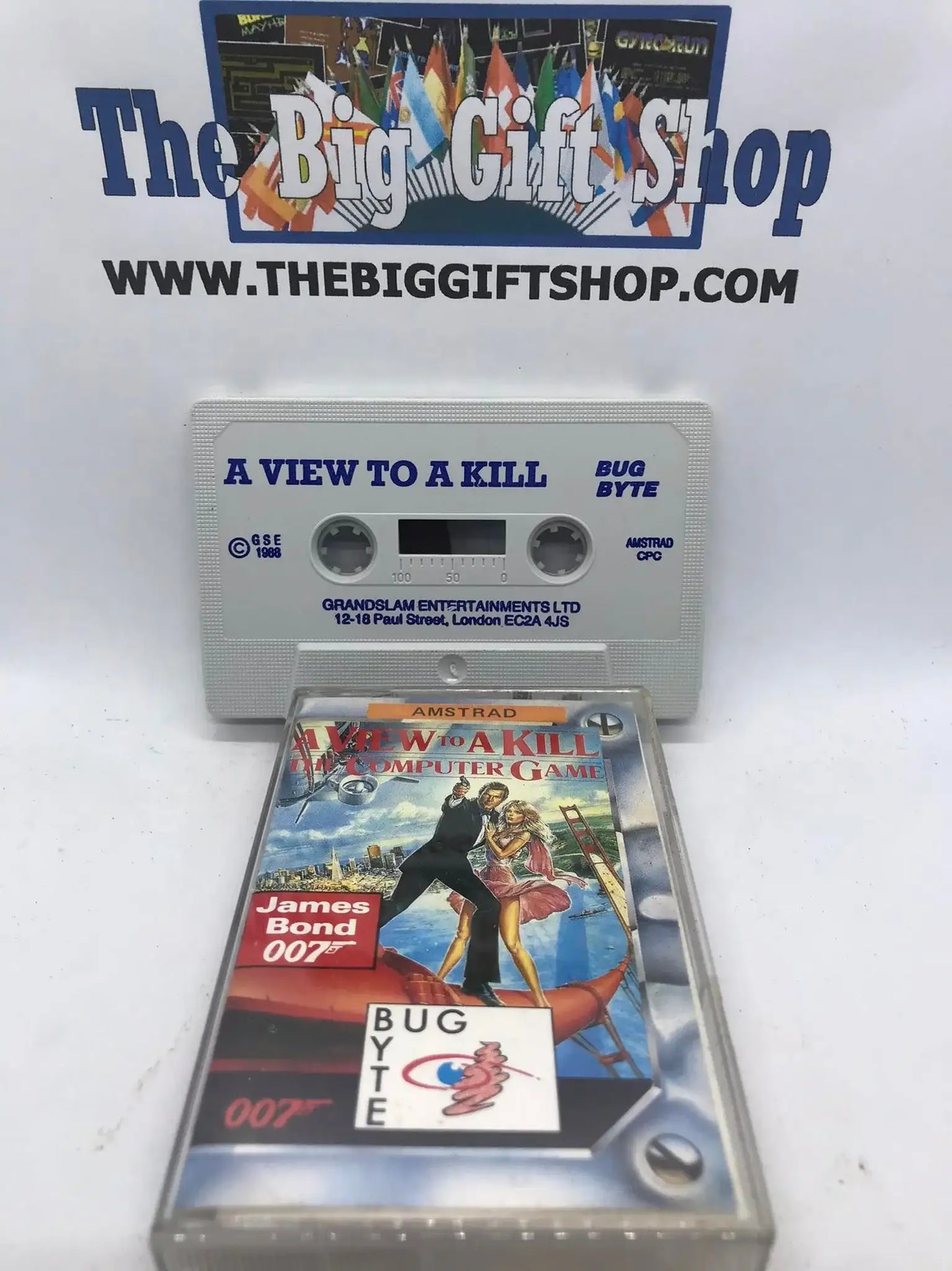 A View to a Kill, James Bond, CPC 464 / 664 by Bug byte (RARE) Magretro