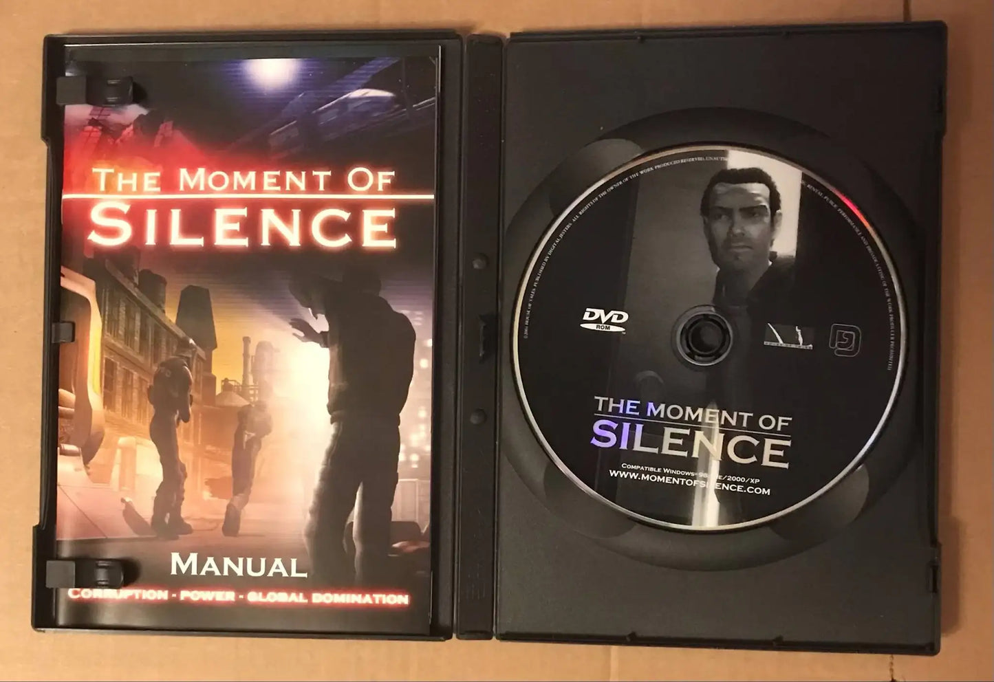 The Moment Of Silence - PC GAME DVD rom Magretro