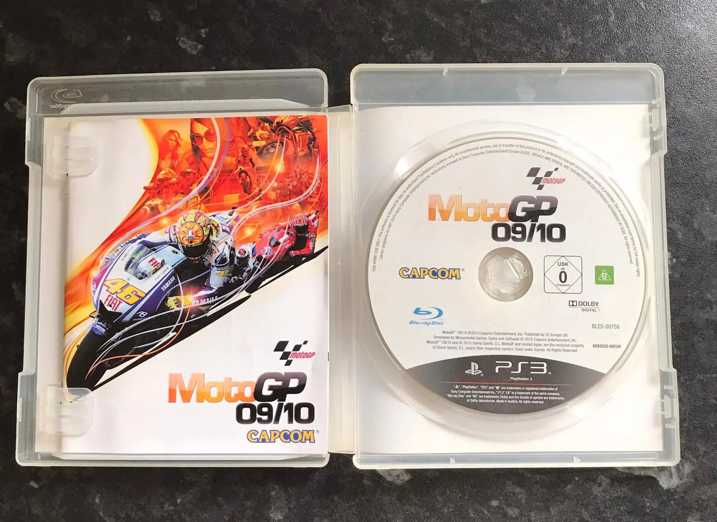MotoGP 09/10, PS3 Game, PAL Magretro