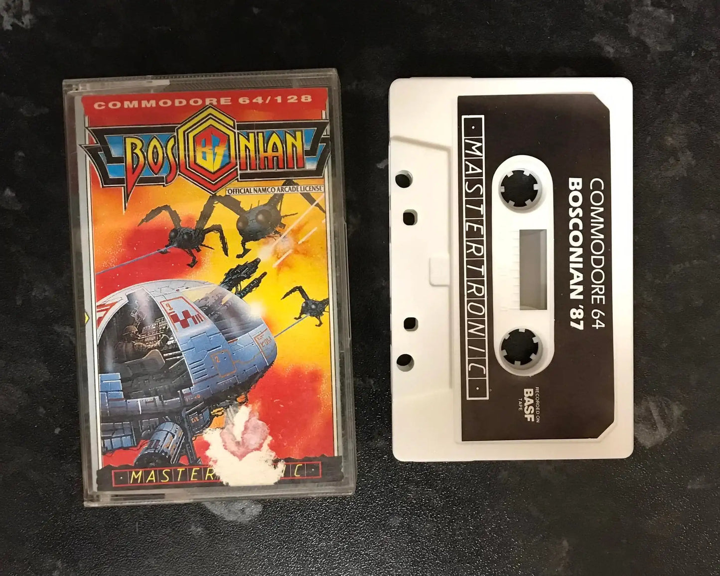 Bosconian 87, C64 Game, by Mastertronic, WORKING Magretro