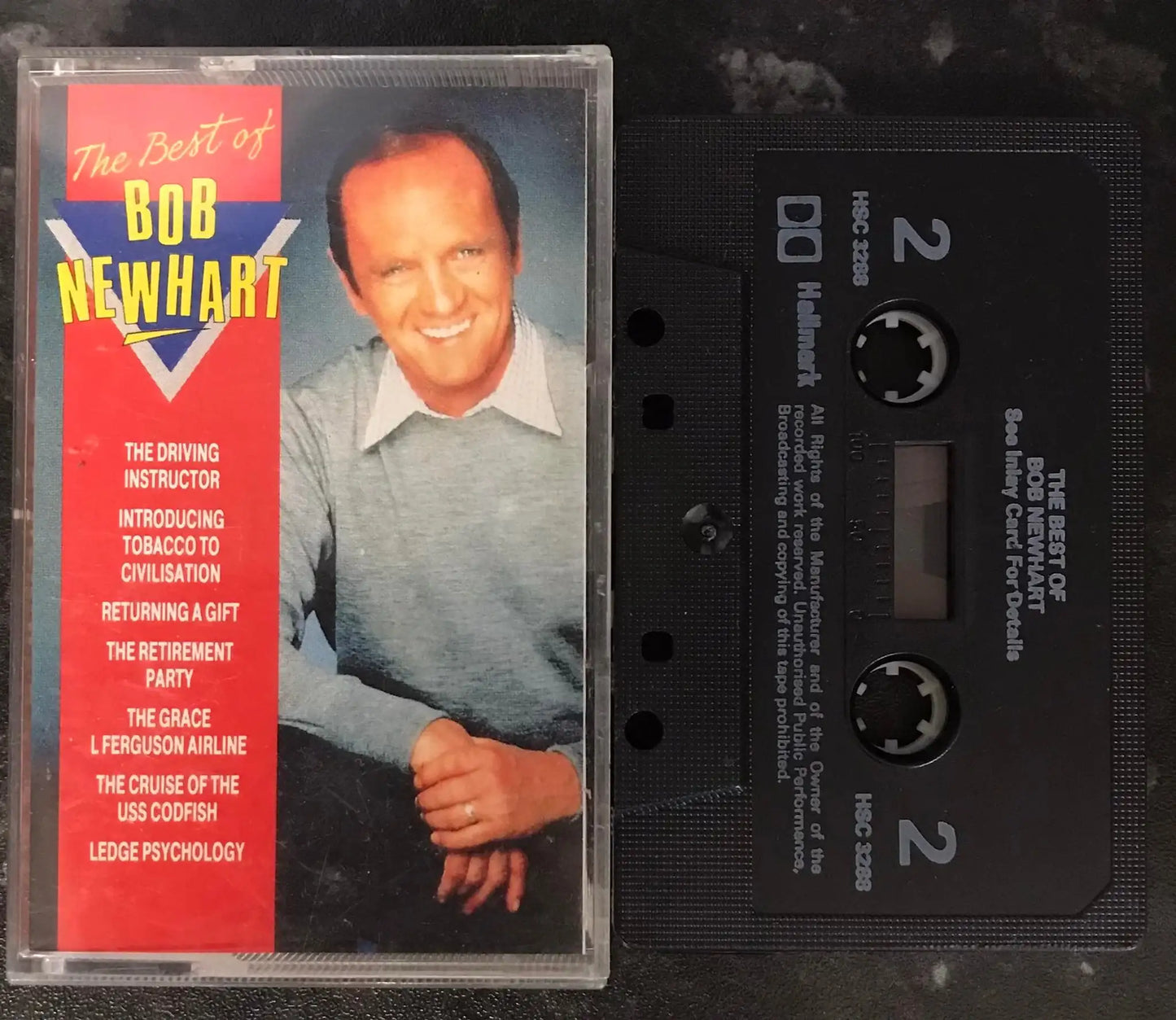 The Best of Bob Newhart Audiobook, Hallmark, HSC 3288, Vintage Cassette Magretro