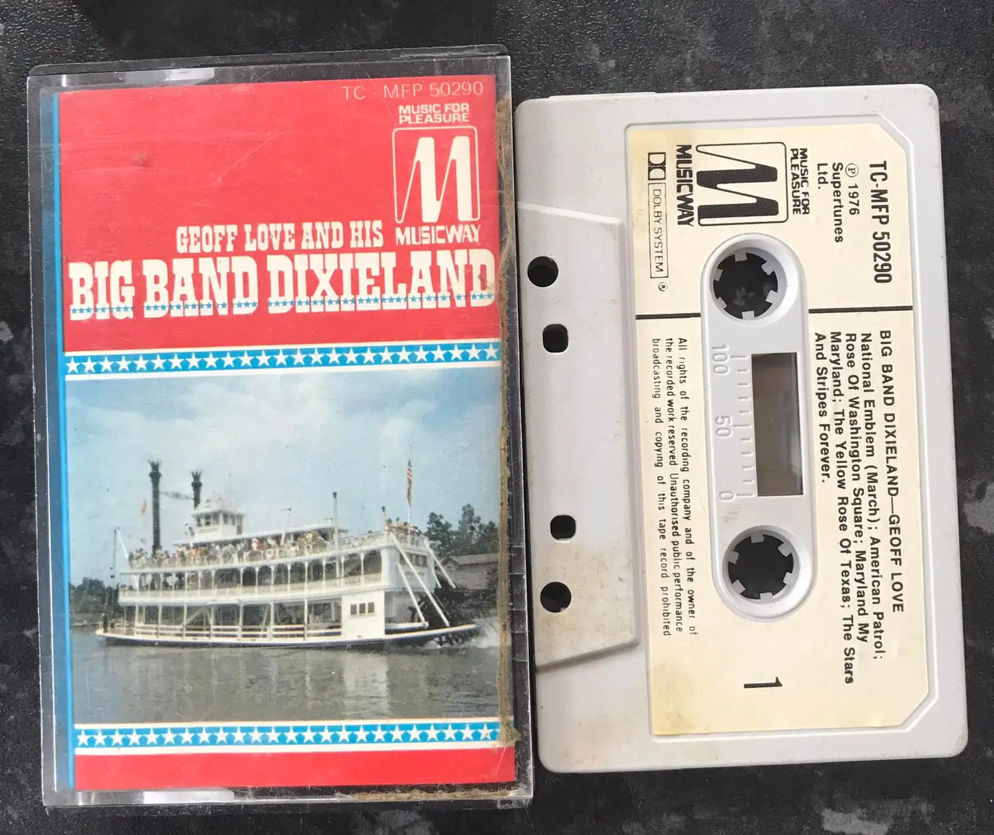 Geoff Love and his Big Band Dixieland Album, Music For Pleasure, TC-MFP 50290 Magretro