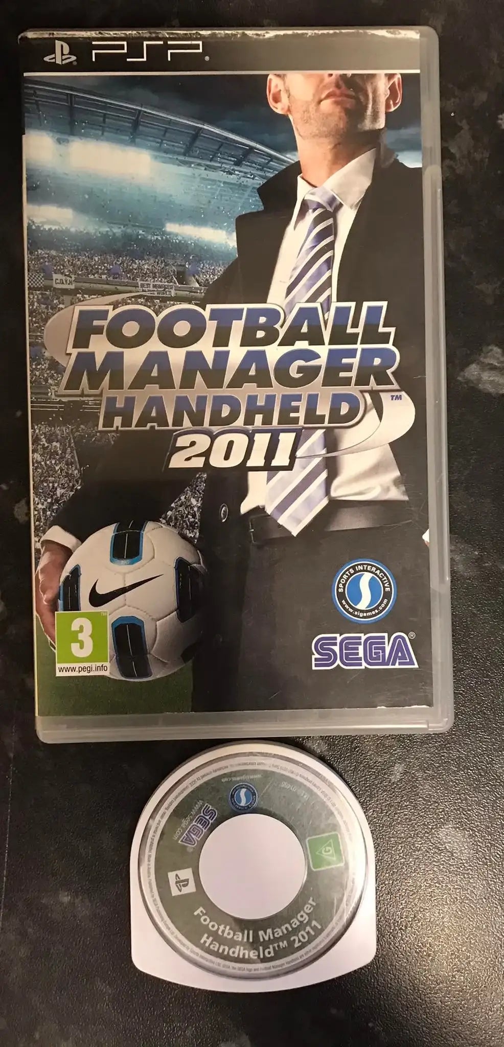 Football manager handheld 2011, PSP Game Boxed Magretro