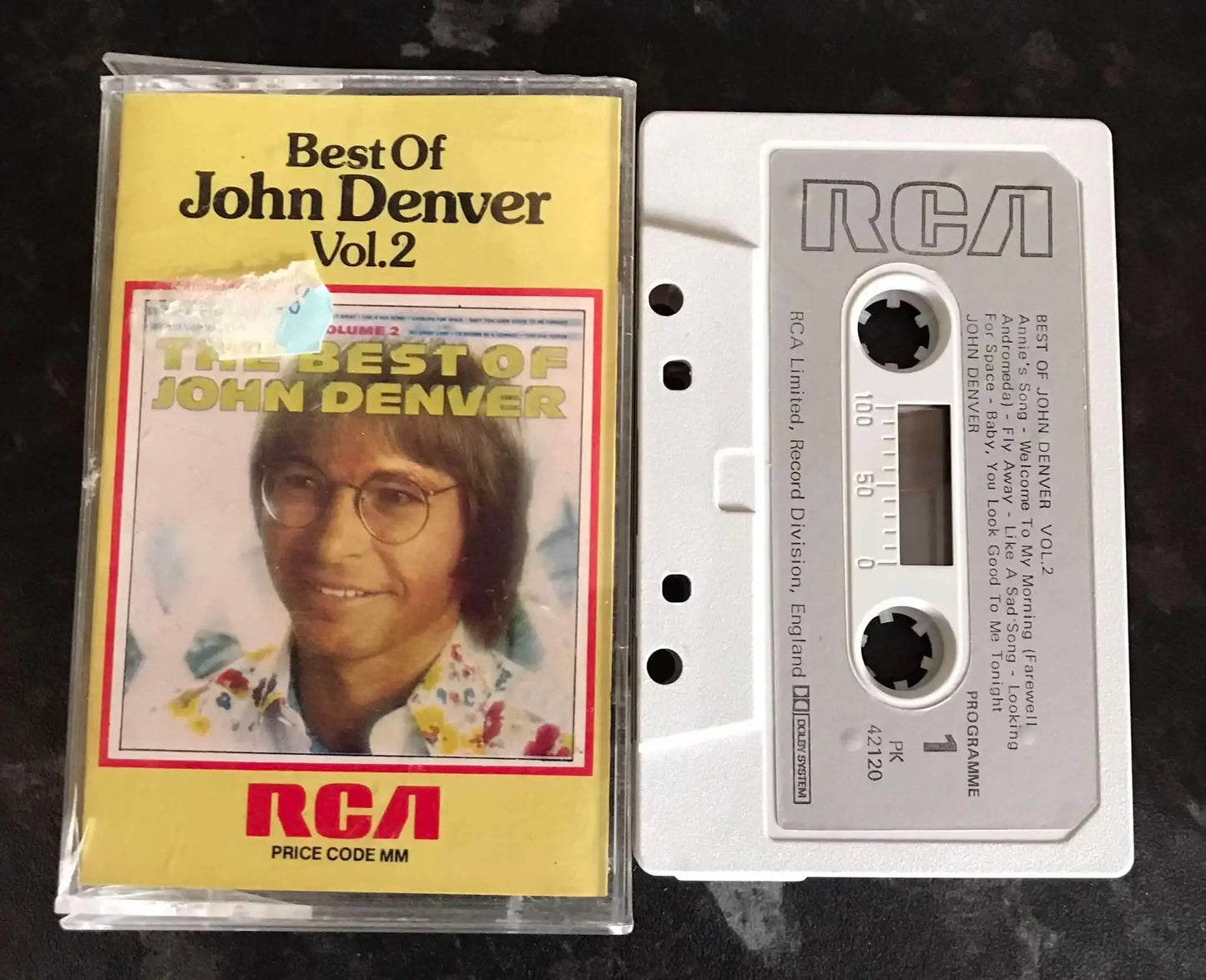Best of John Denver vol 2, RCA, PK 42120, Vintage Cassette Magretro
