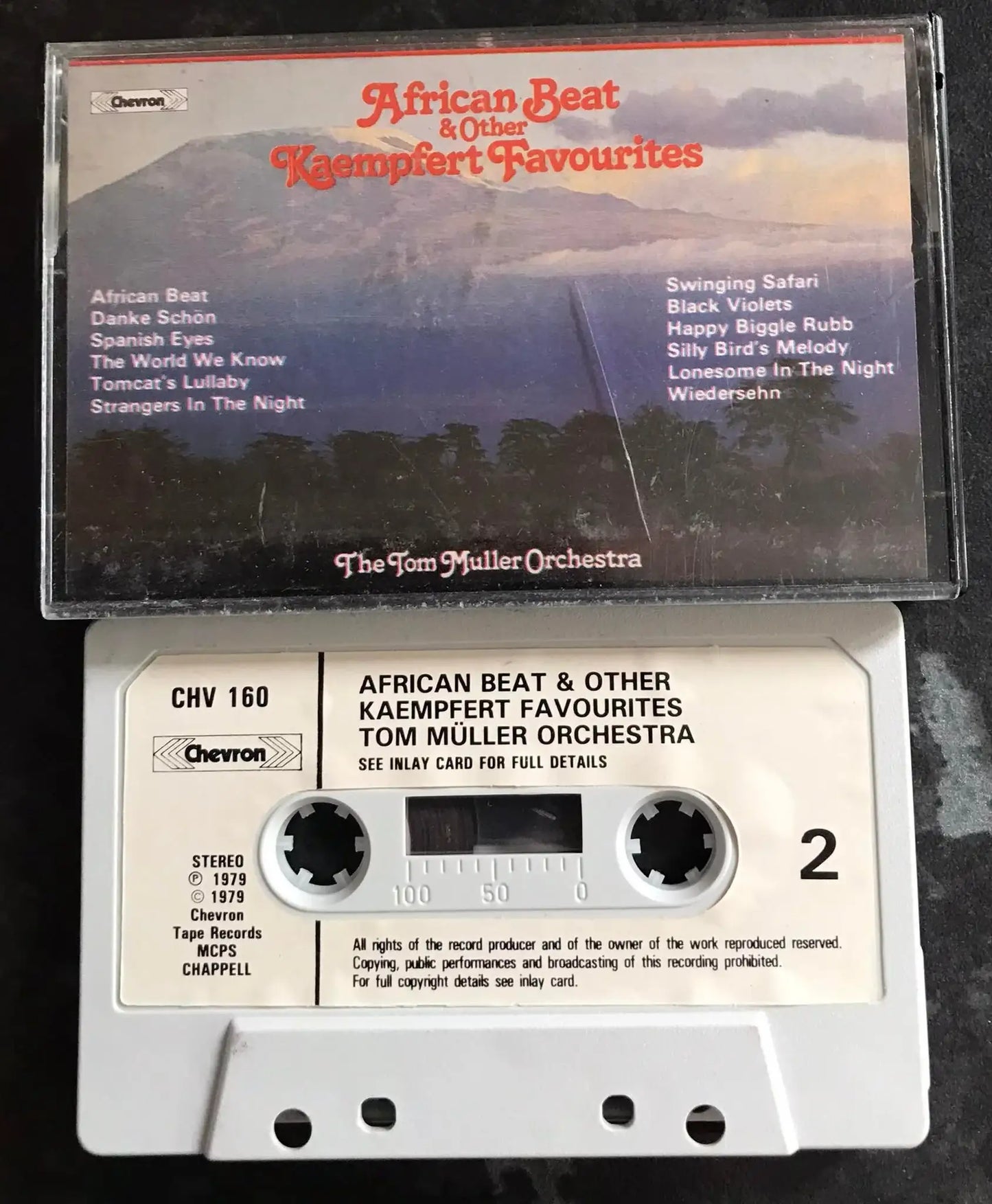 African Beat & Other Kaempfert Favourites, Tom Muller Orchestra, CHV 160 Magretro