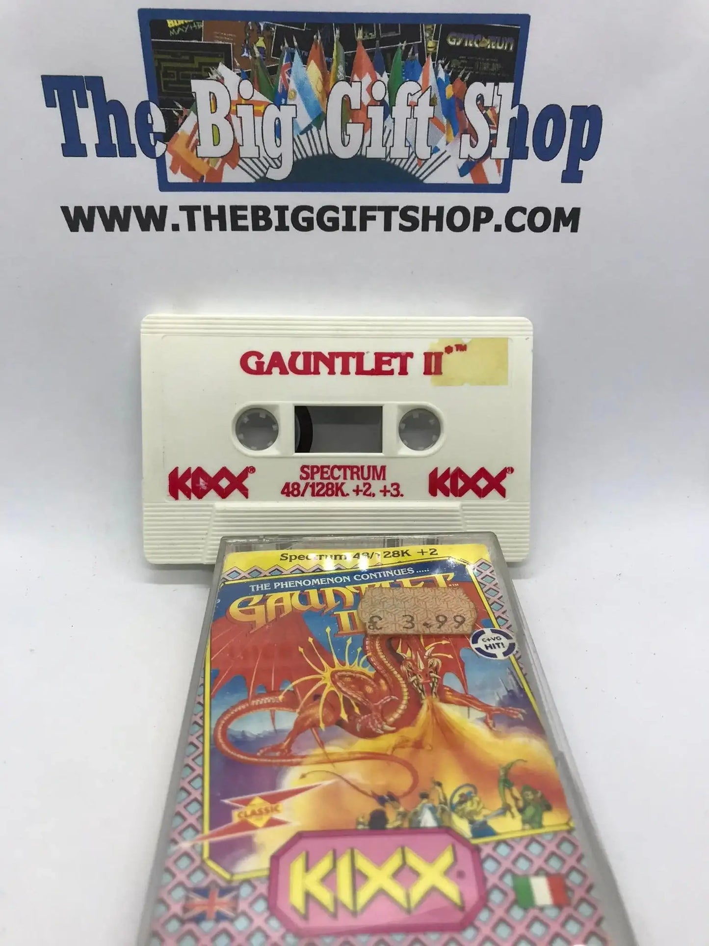 Gauntlet 2 (Kixx) (Tested Working), ZX Spectrum, Released by Kixx Magretro