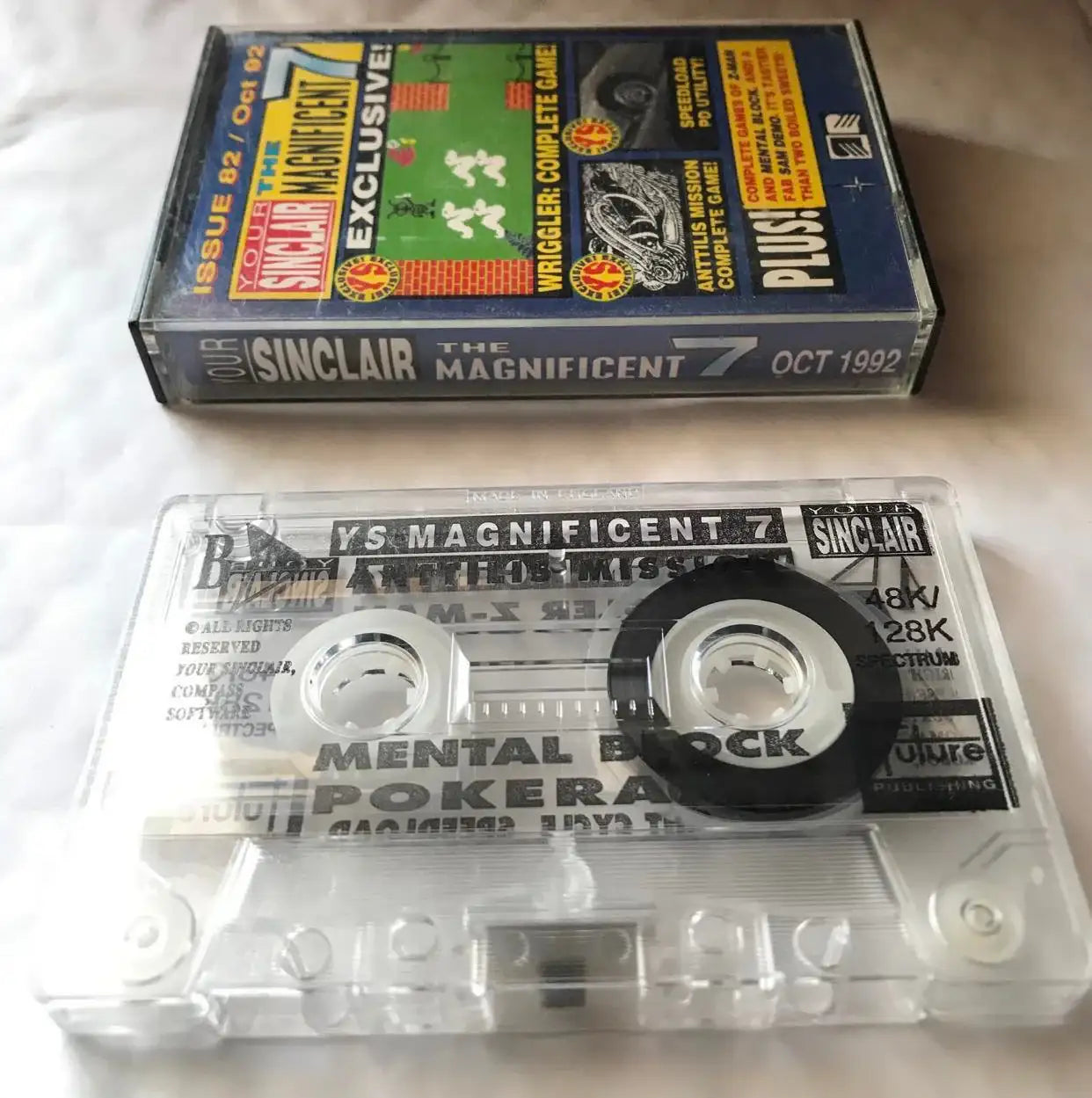 Your Sinclair, Magazine Tape -Mag 7, October 1992 Magretro