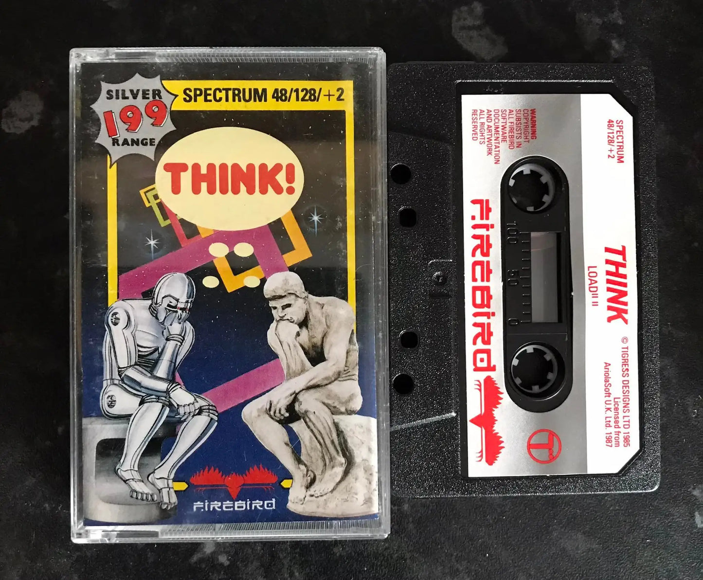 Think by Firebird Software, ZX Spectrum Game, Working Magretro