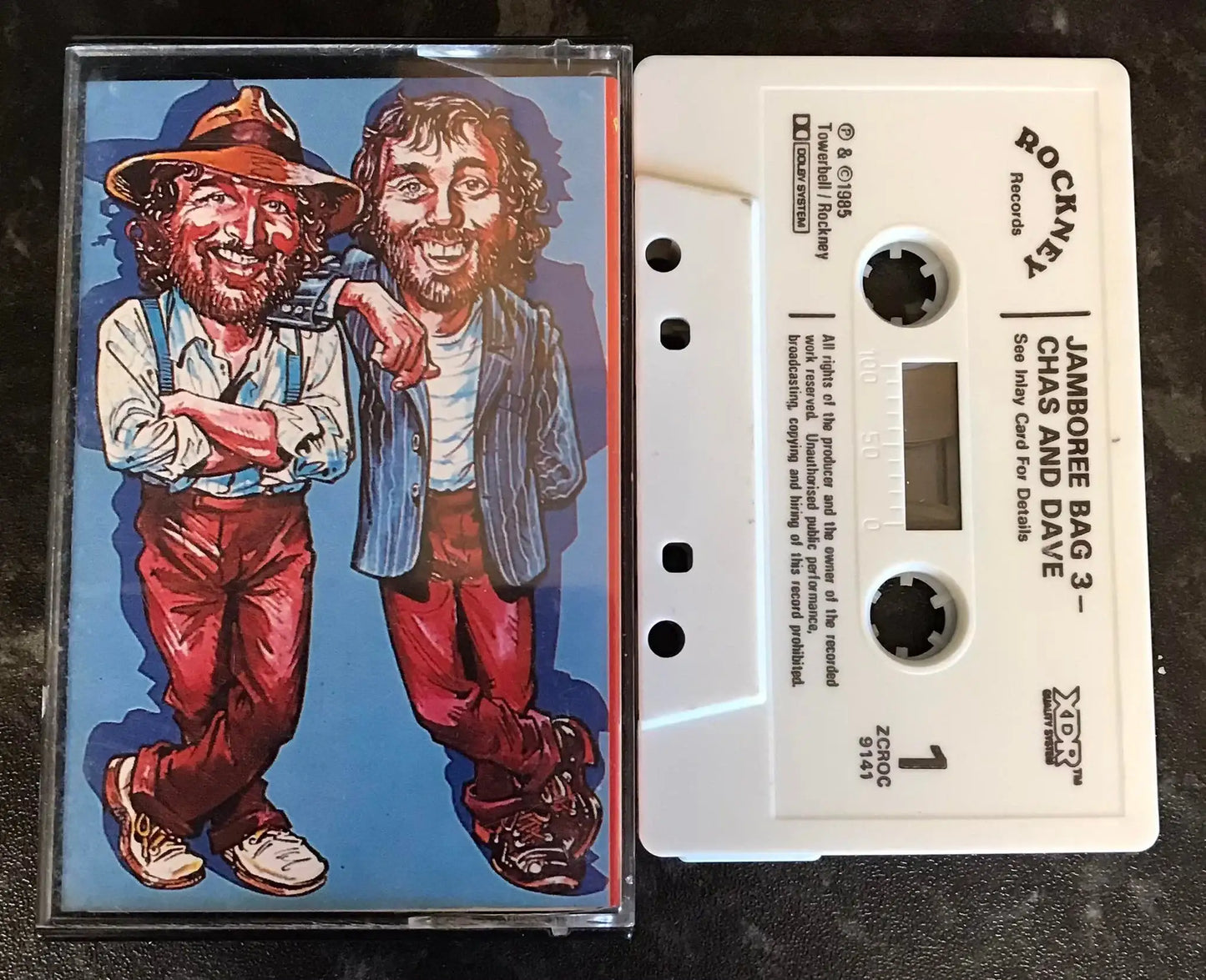 Chas & Dave's Jamboree bag number 3, Rockney, ZCROC 914, Cassette TWO Magretro