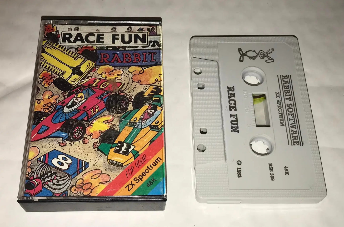 Race Fun, ZX Spectrum, by Rabbit Software, Working Magretro