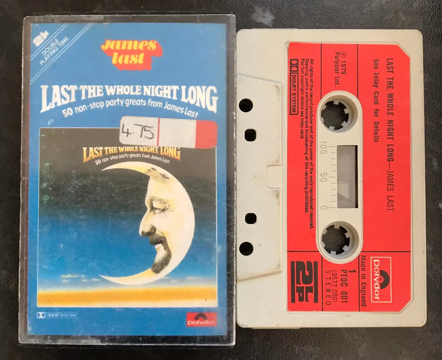Last The Whole Night Long Album, James last, Polydor. PTDC 001 Magretro