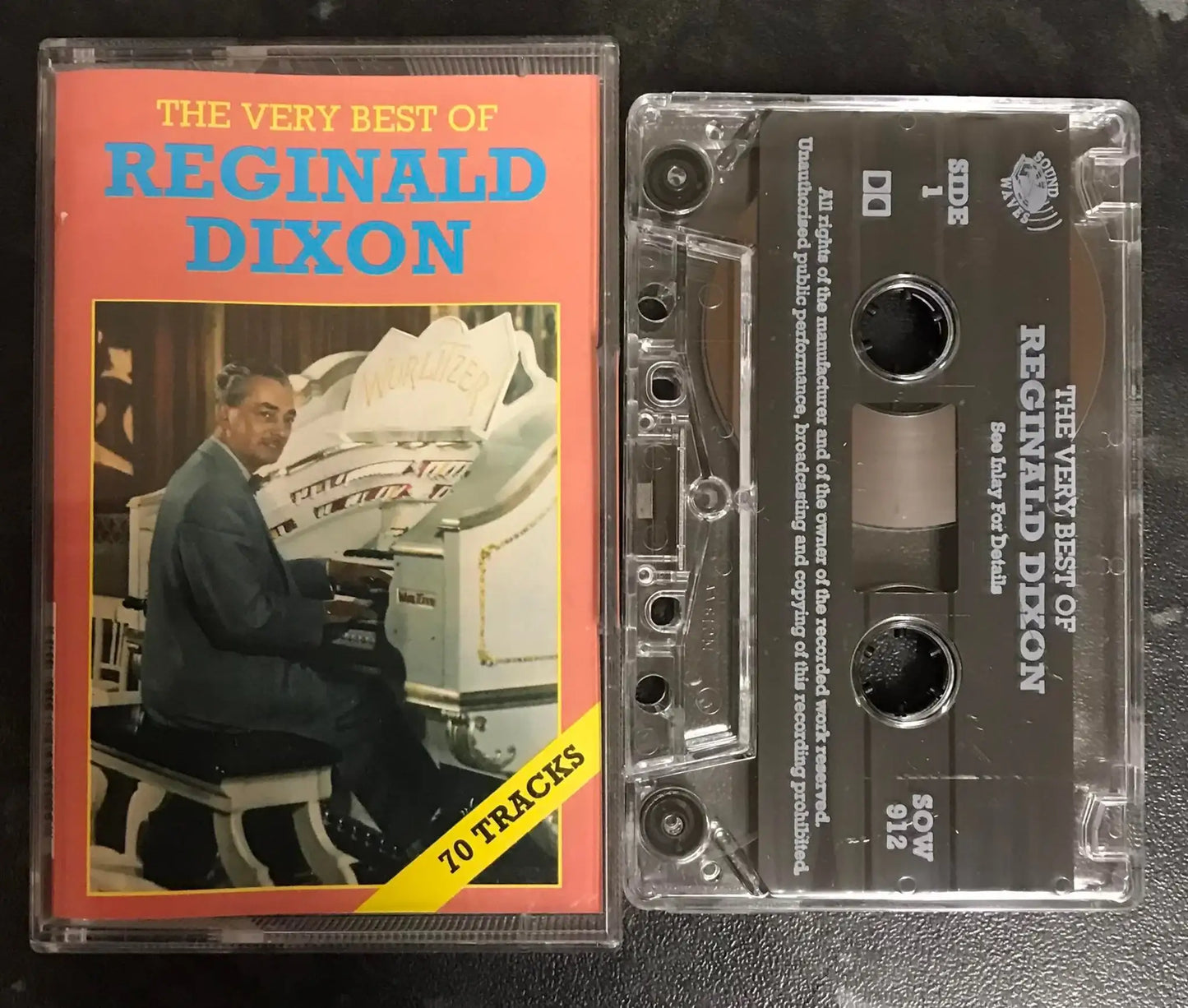 The Very Best of Reginald Dixon, Sound Waves, SOW912, Vintage Cassette Magretro