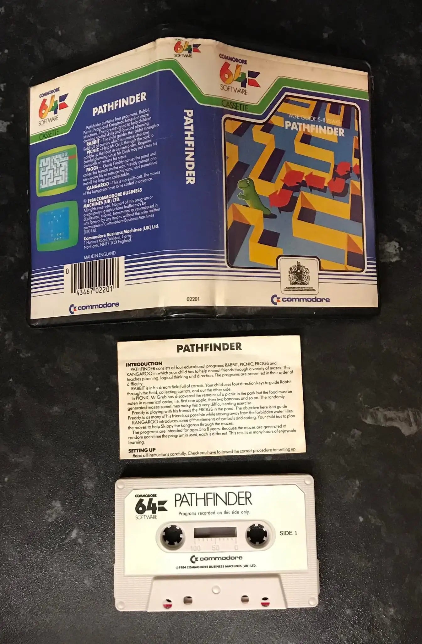 Pathfinder, C64, by Commodore, WORKING Magretro