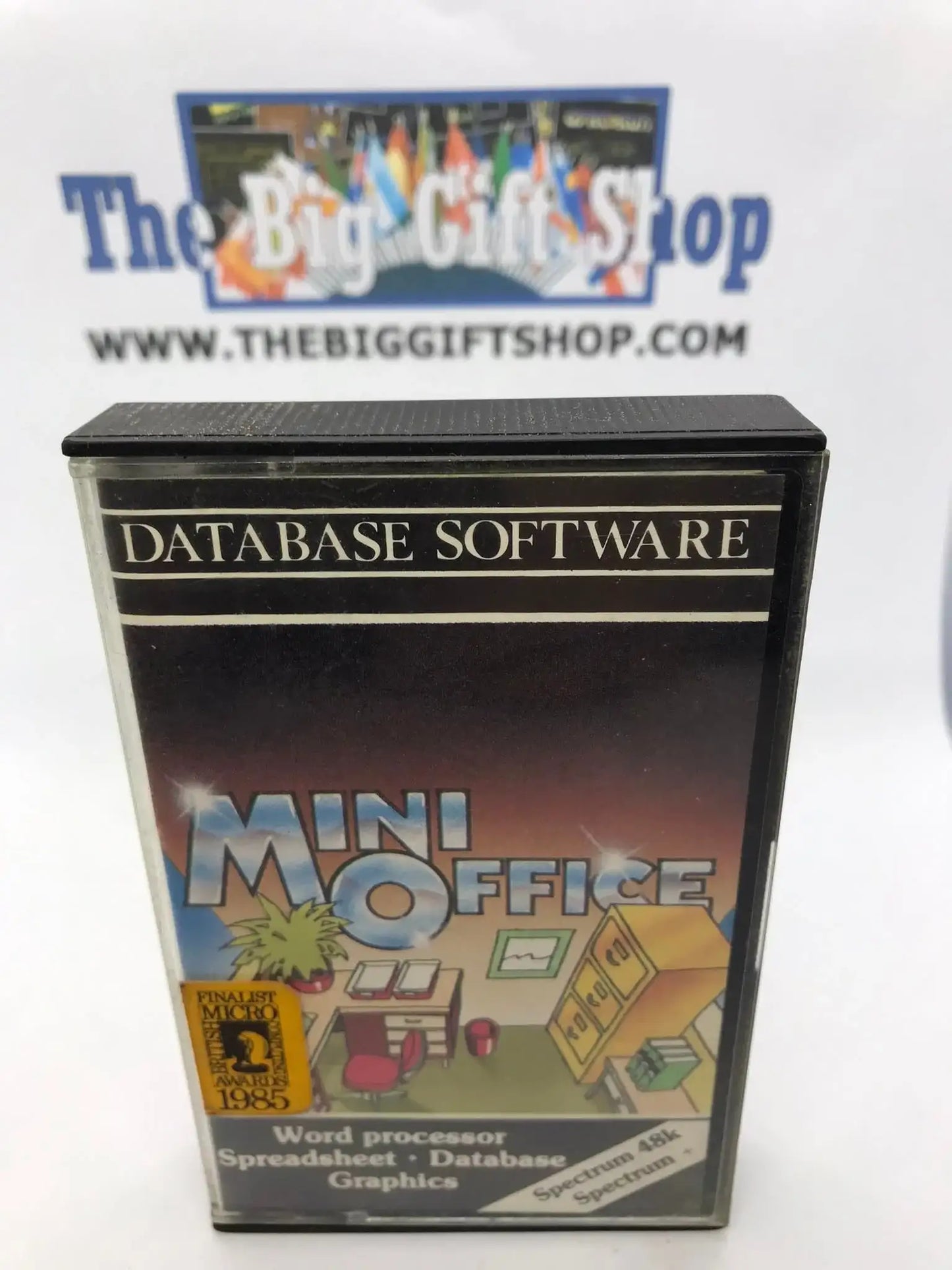 Mini Office, ZX Spectrum, Released by Database, Working Magretro