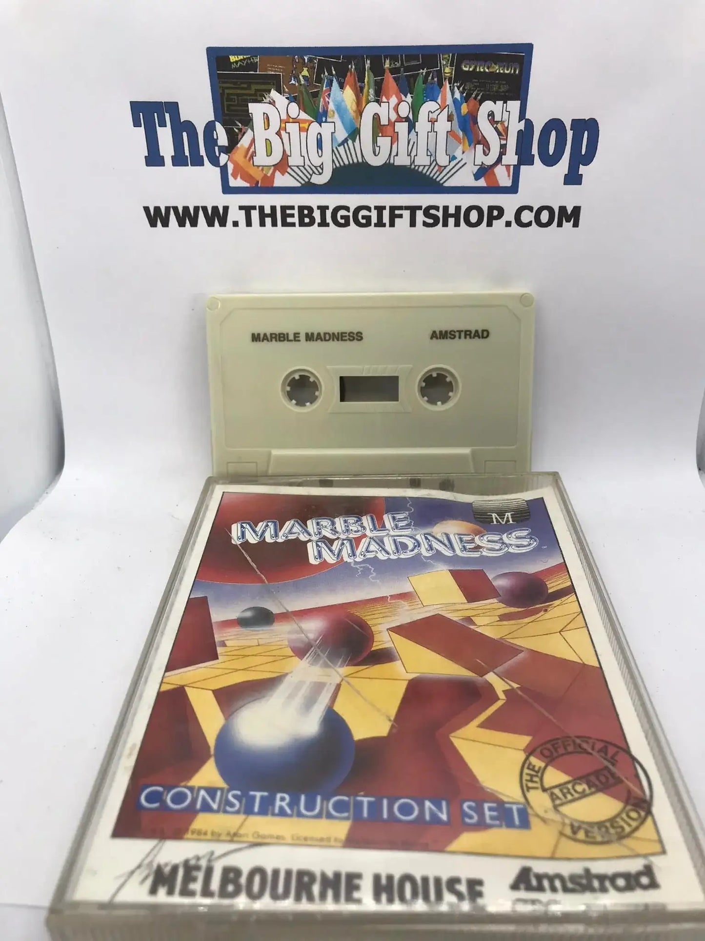 Marble Madness Construction Set, CPC 464 / 664, Released by Melbourne House Magretro