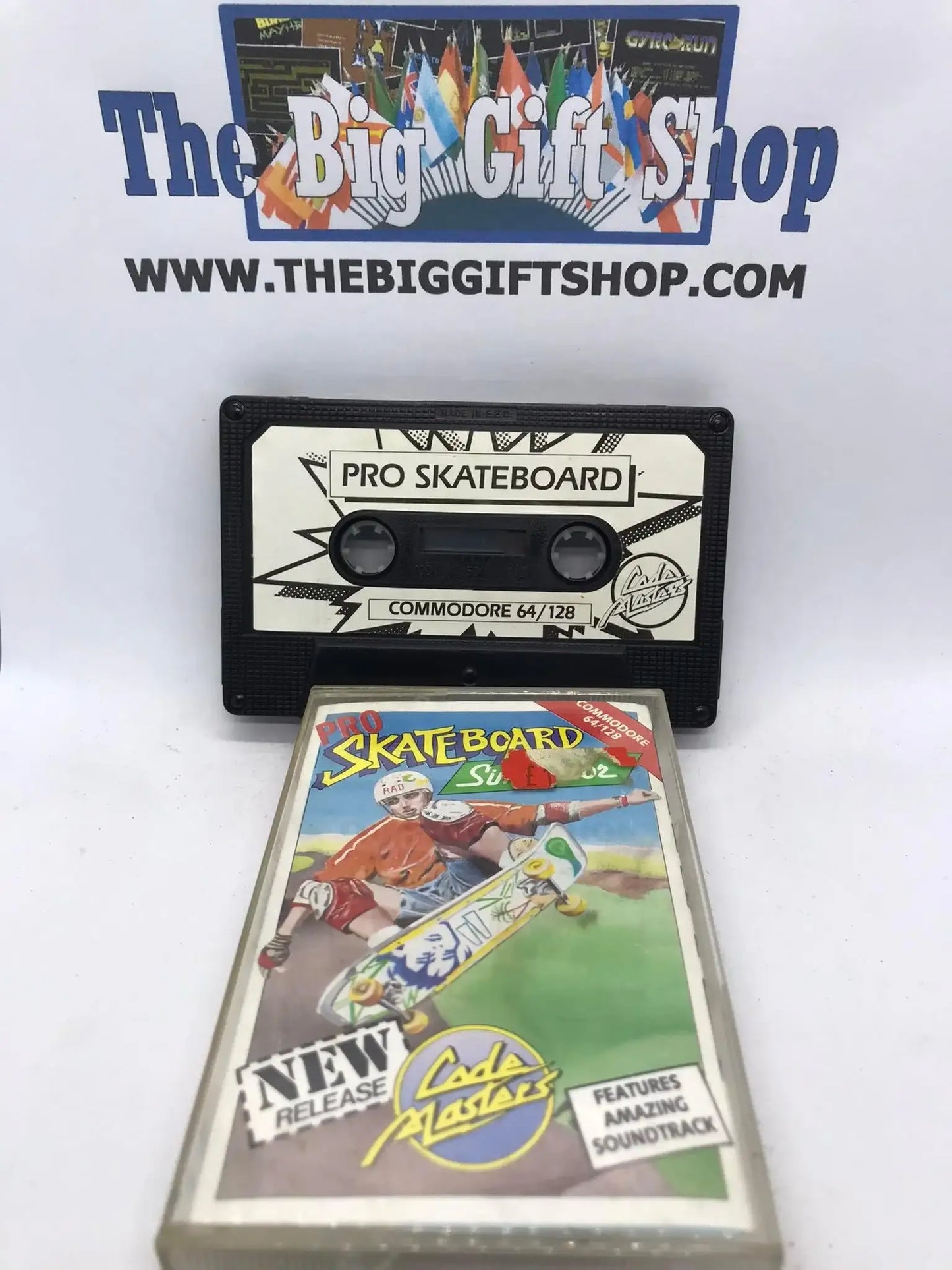 Pro Skateboard Simulator, Extended Mix, C64, by Codemasters, WORKING Magretro